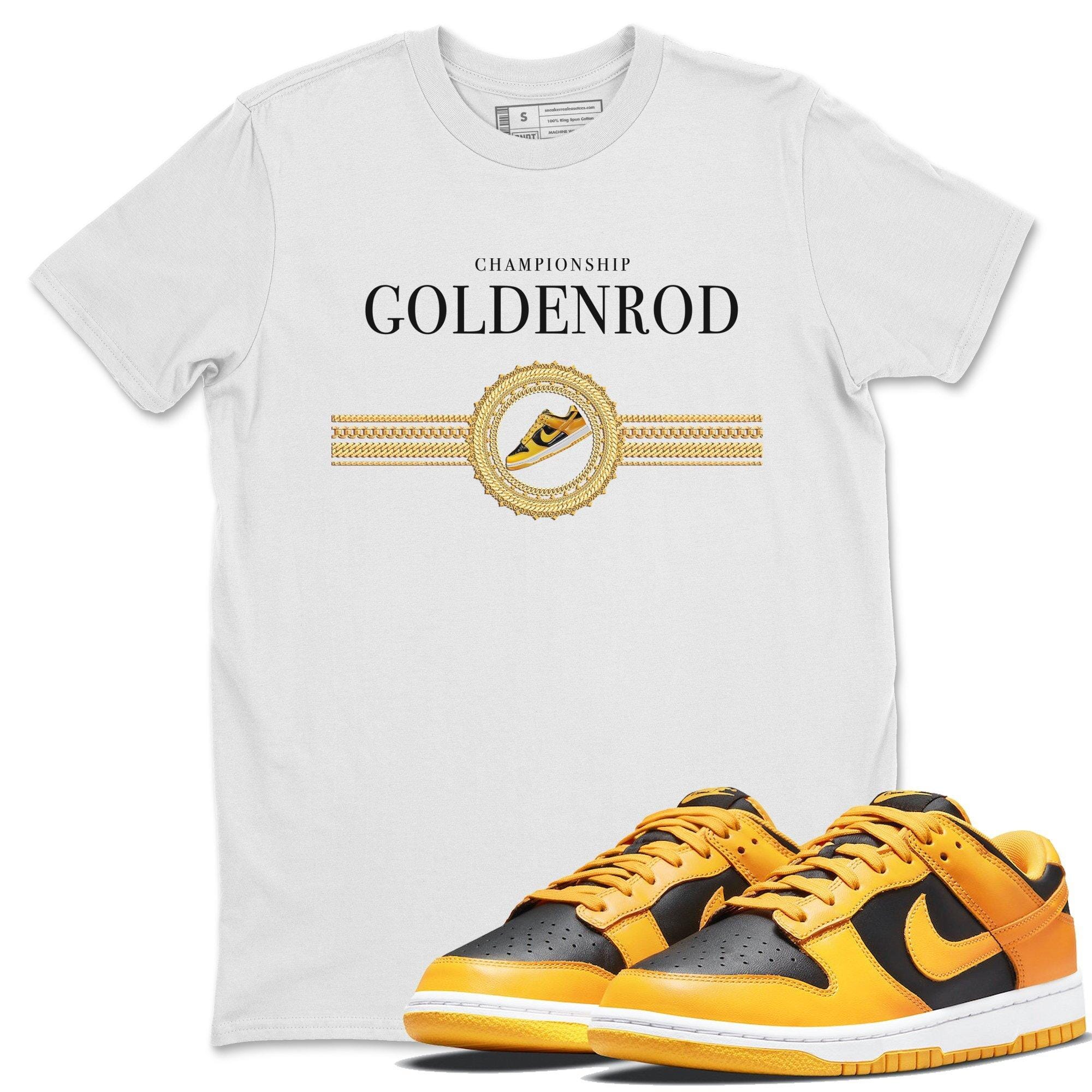 Gold Chains Unisex Tops - Dunk Championship Goldenrod