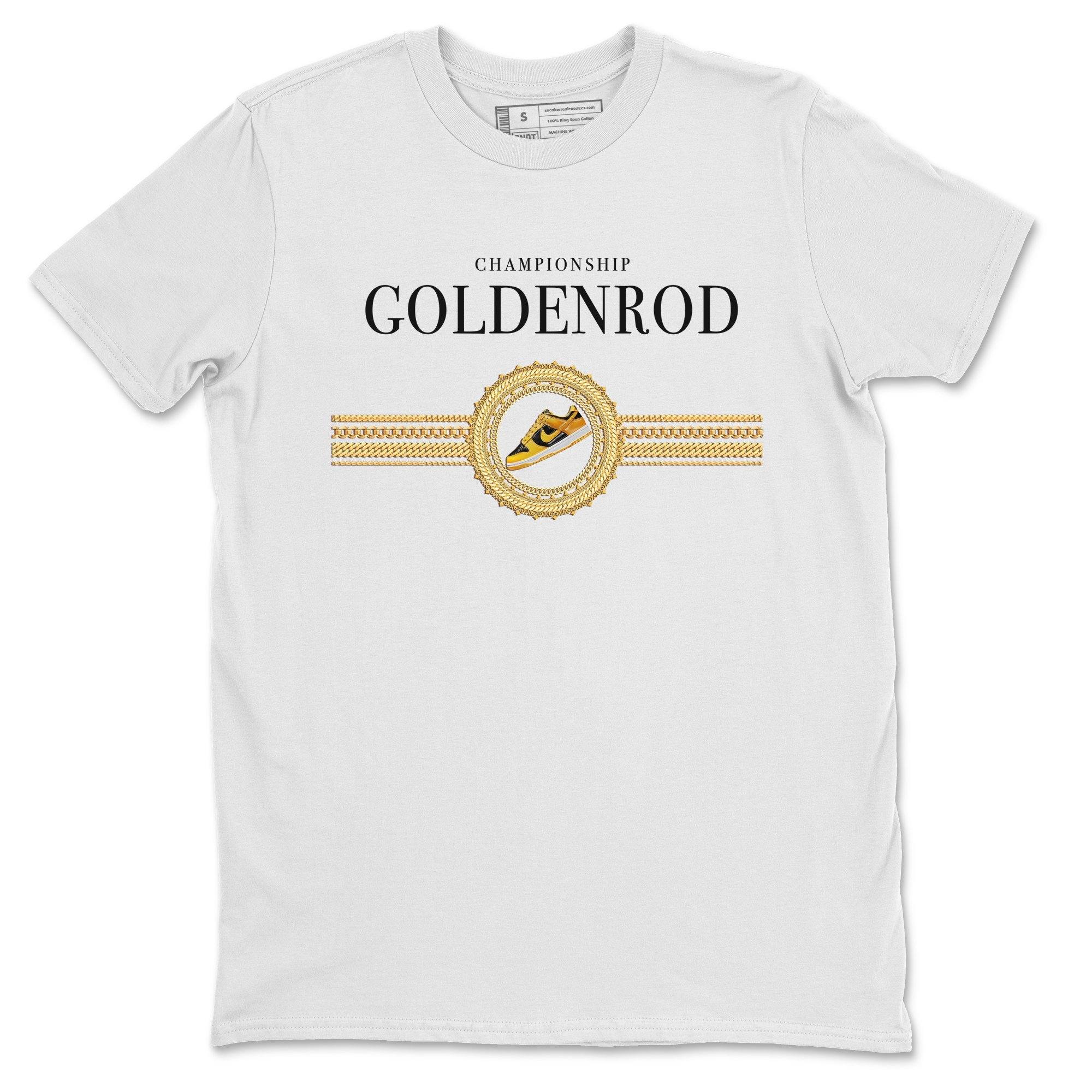 Gold Chains Unisex Tops - Dunk Championship Goldenrod