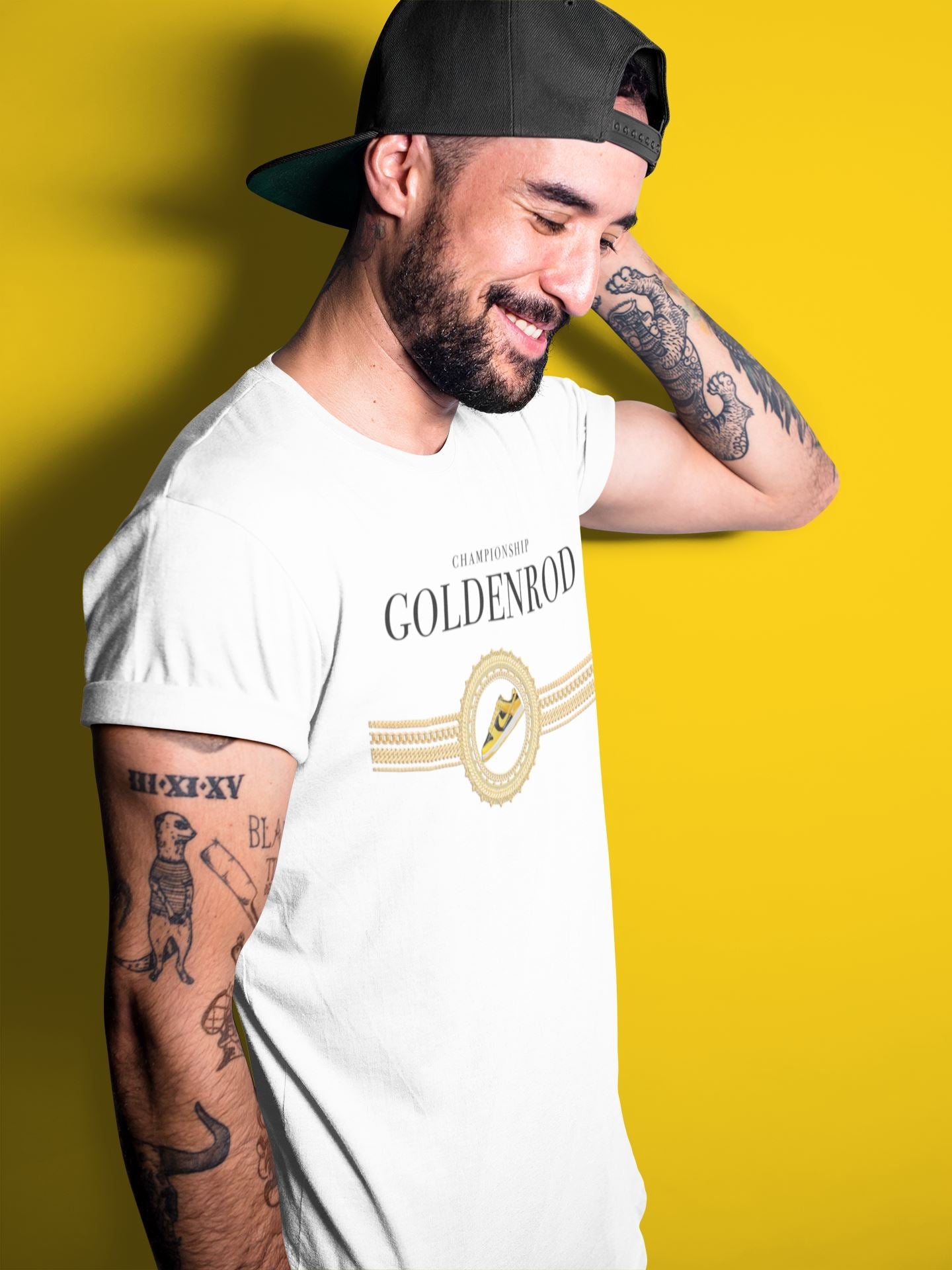 Gold Chains Unisex Tops - Dunk Championship Goldenrod