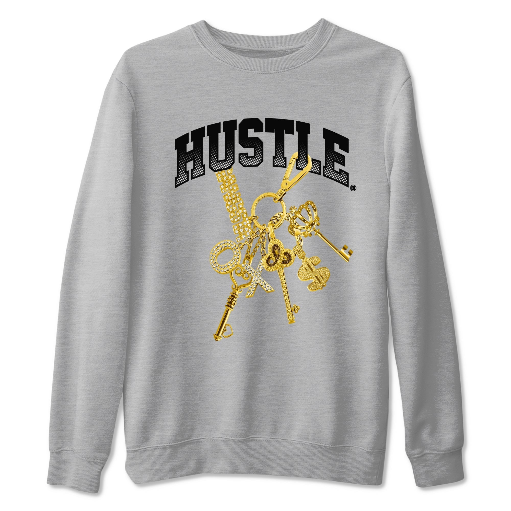 Gold Hustle snkmatch Tees - Air Jordan 1 Black Metallic Gold