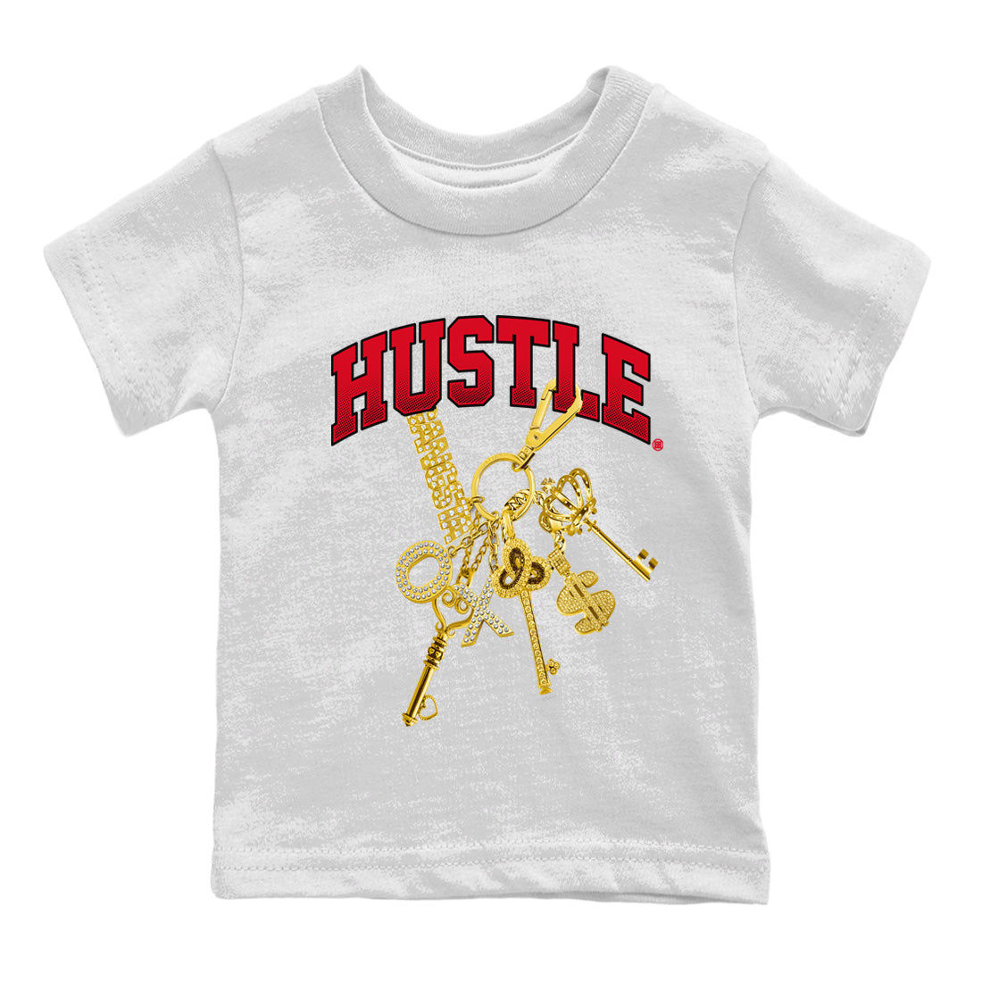 Gold Hustle Kids Tops - Air Jordan 6 Toro Bravo