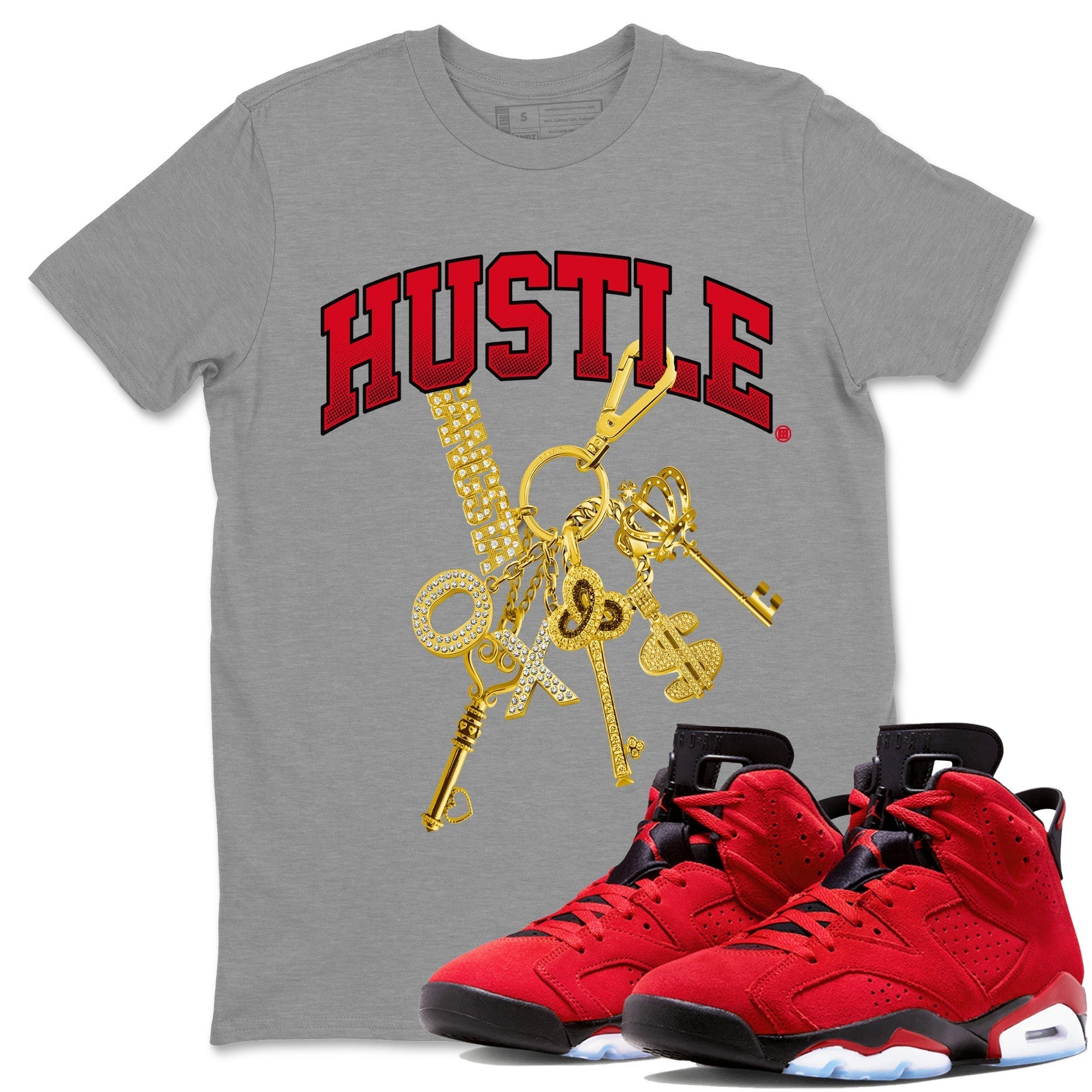 Gold Hustle Unisex Tops - Air Jordan 6 Toro Bravo