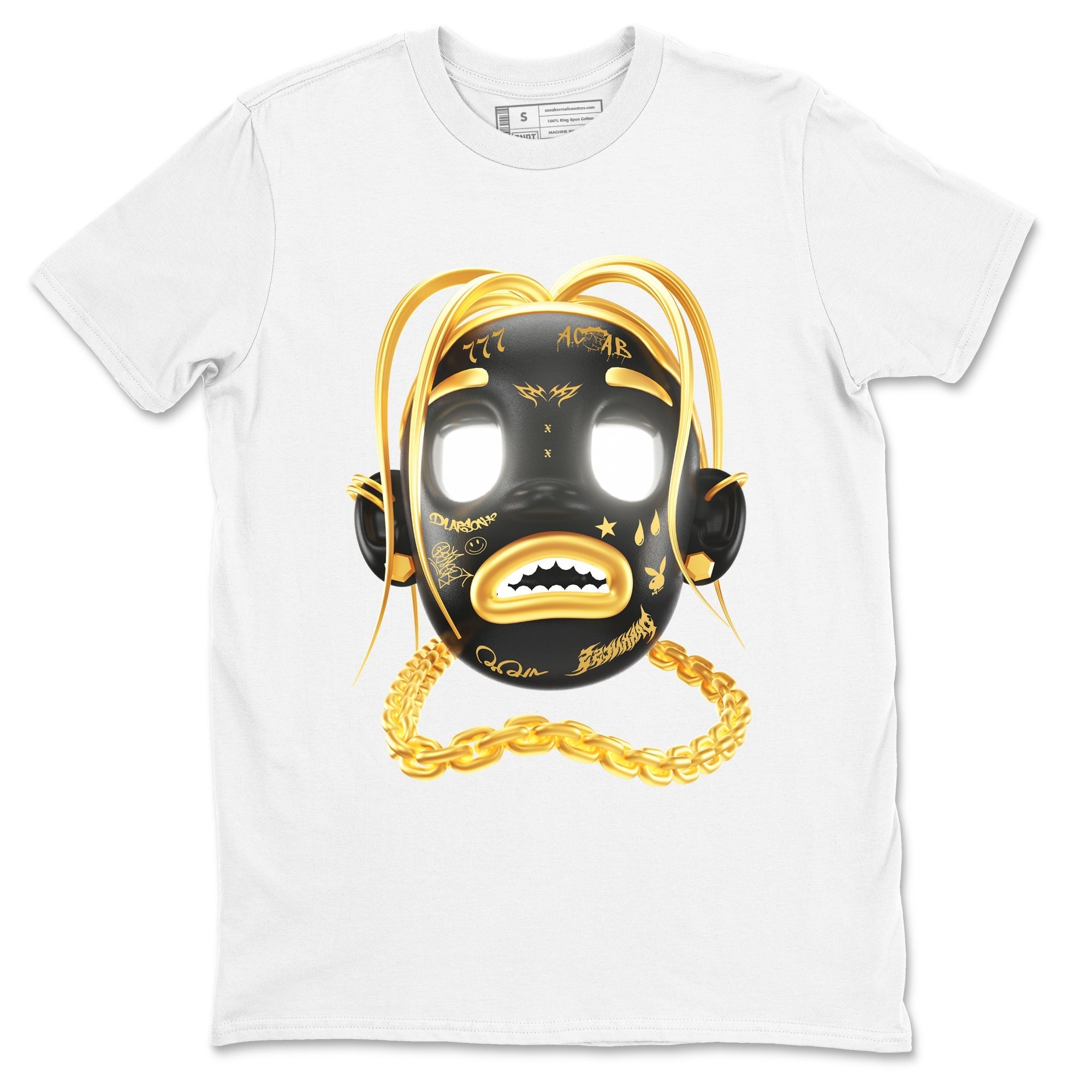 Goosebumps Boy snkmatch Tees - Air Jordan 1 Black Metallic Gold