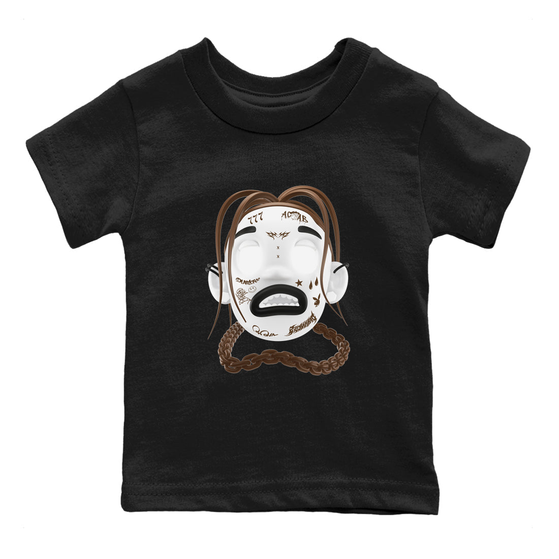 Goosebumps Boy snkmatch Tees Kids - Air Jordan 1 Mocha
