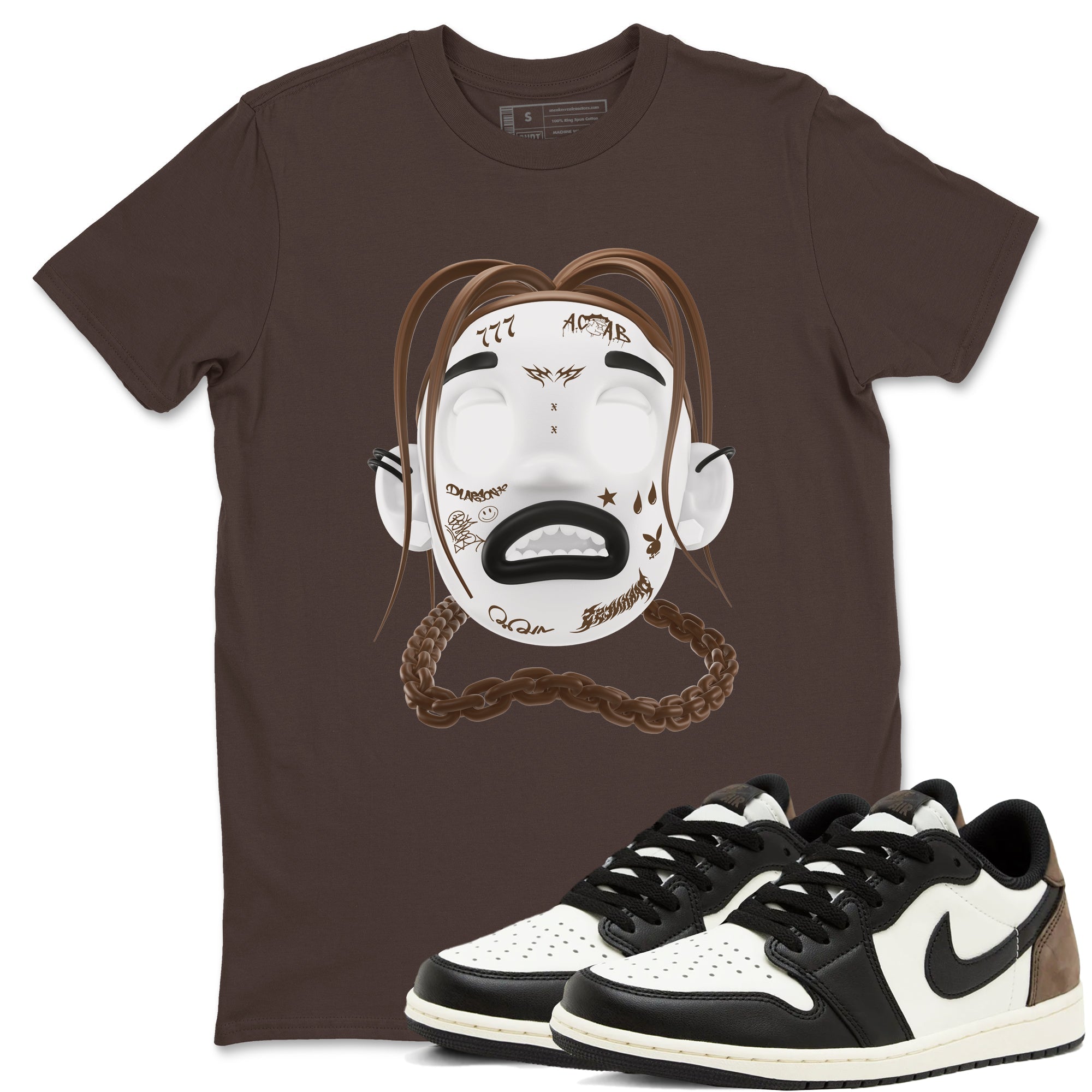 Goosebumps Boy snkmatch Tees - Air Jordan 1 Mocha
