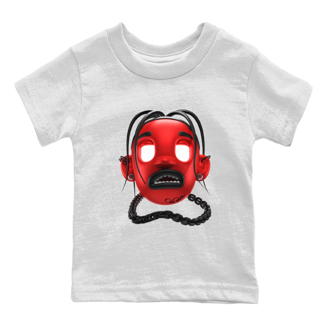 Goosebumps Boy Kids Tops - Air Jordan 1 Satin Bred
