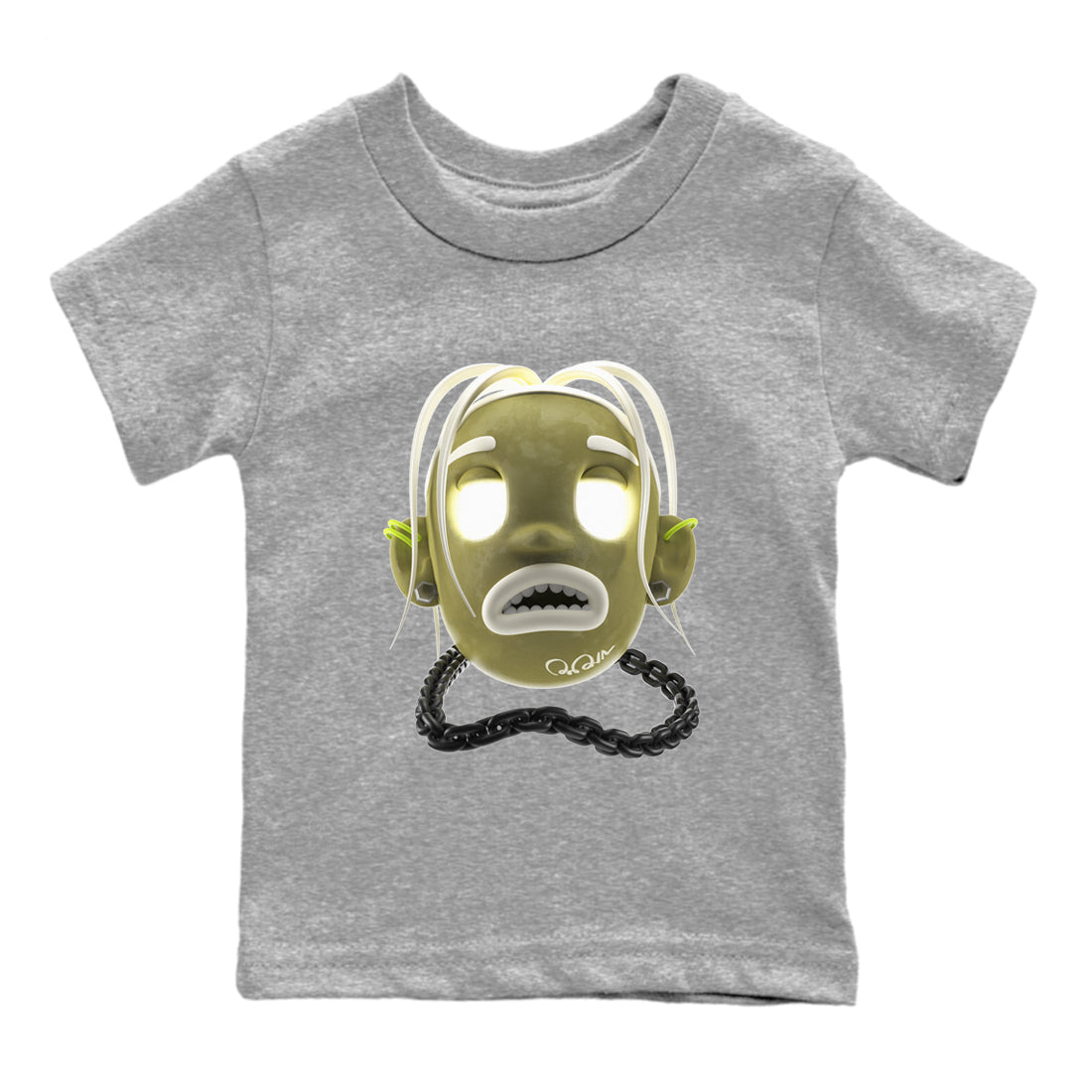 Goosebumps Boy snkmatch Tee Kids - Air Jordan 1 Travis Scott Golf