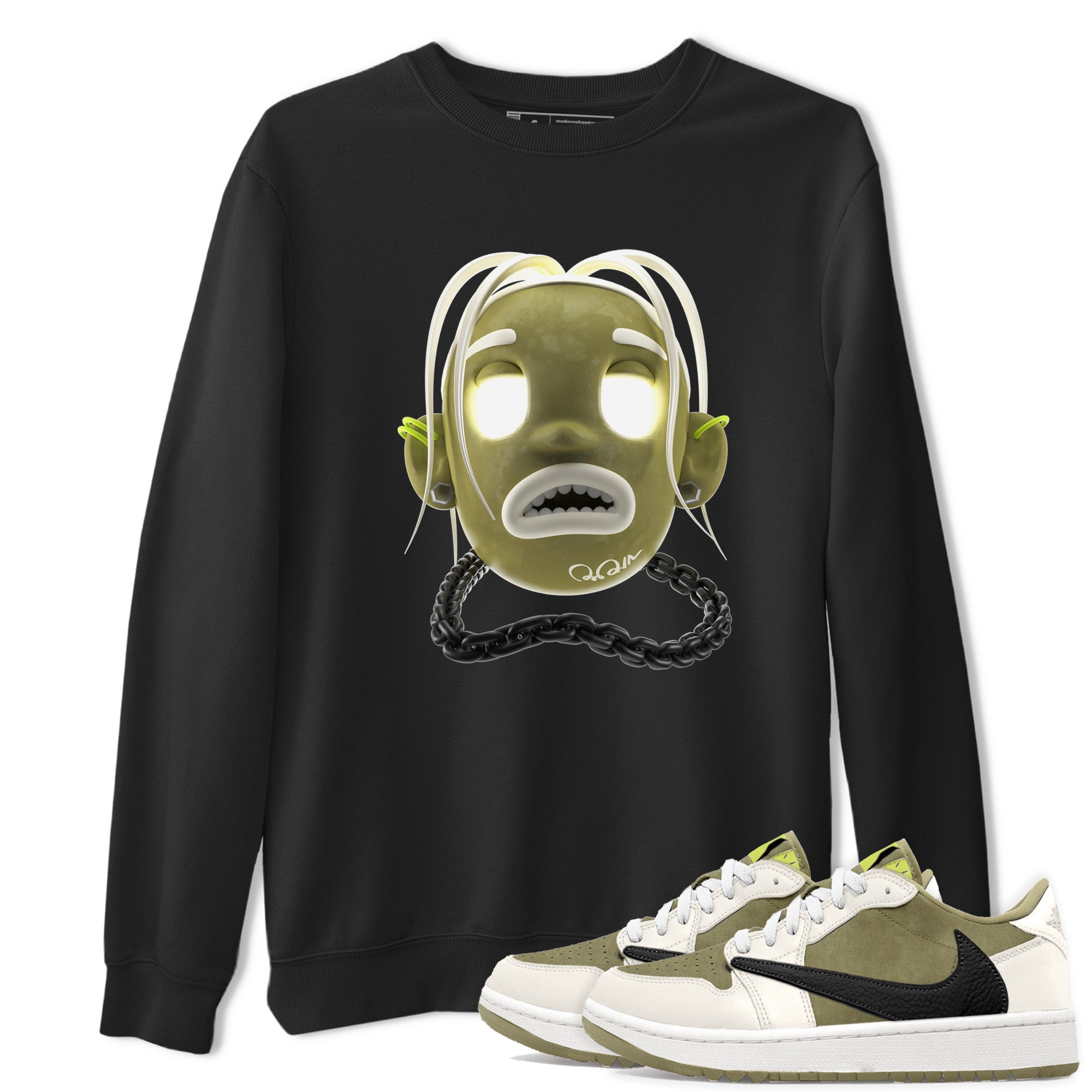 Goosebumps Boy snkmatch Tee - Air Jordan 1 Travis Scott Golf