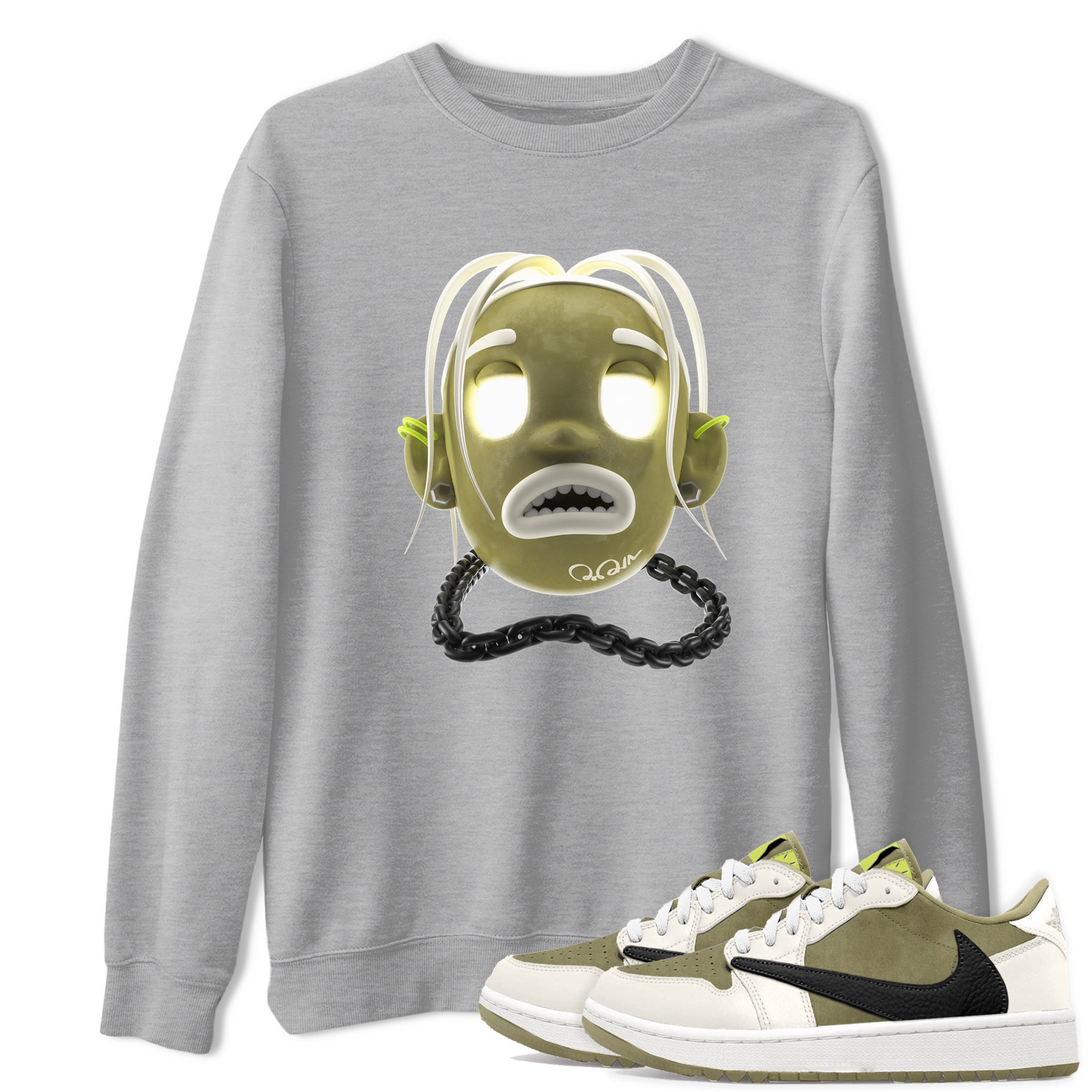 Goosebumps Boy snkmatch Tee - Air Jordan 1 Travis Scott Golf