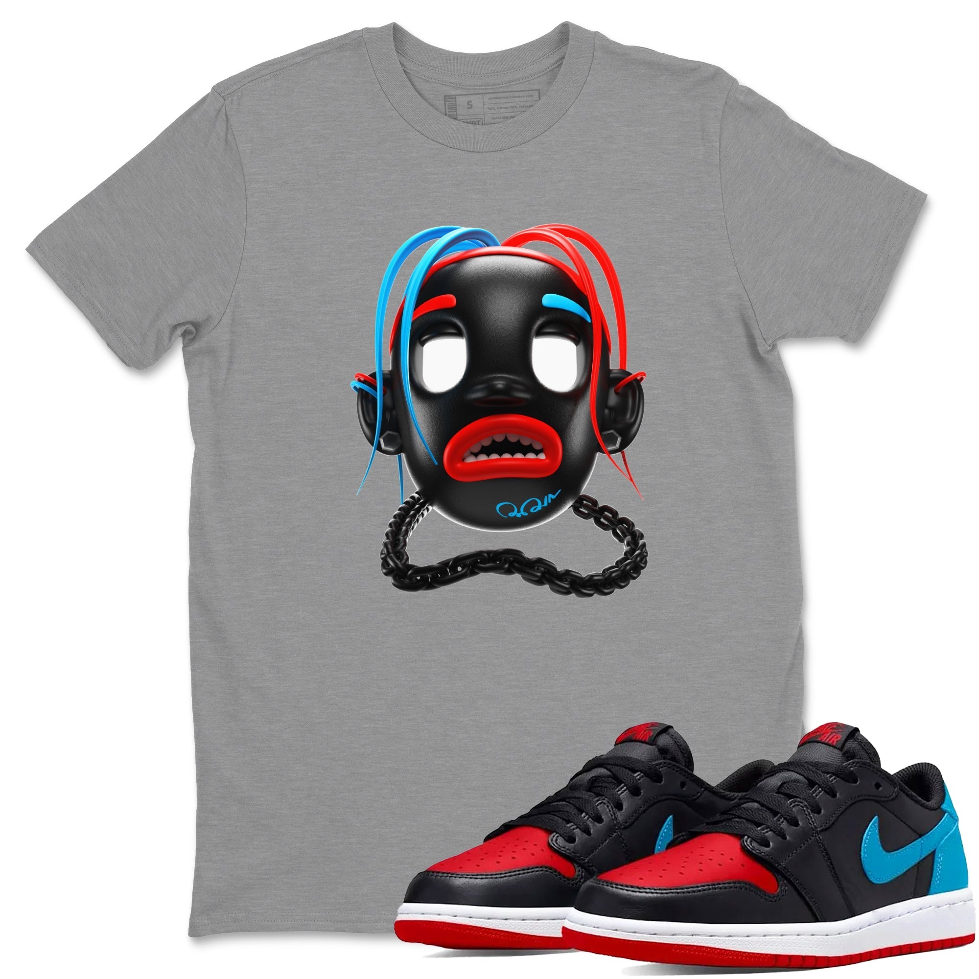 Goosebumps Boy Unisex Tops - Air Jordan 1 UNC to Chicago