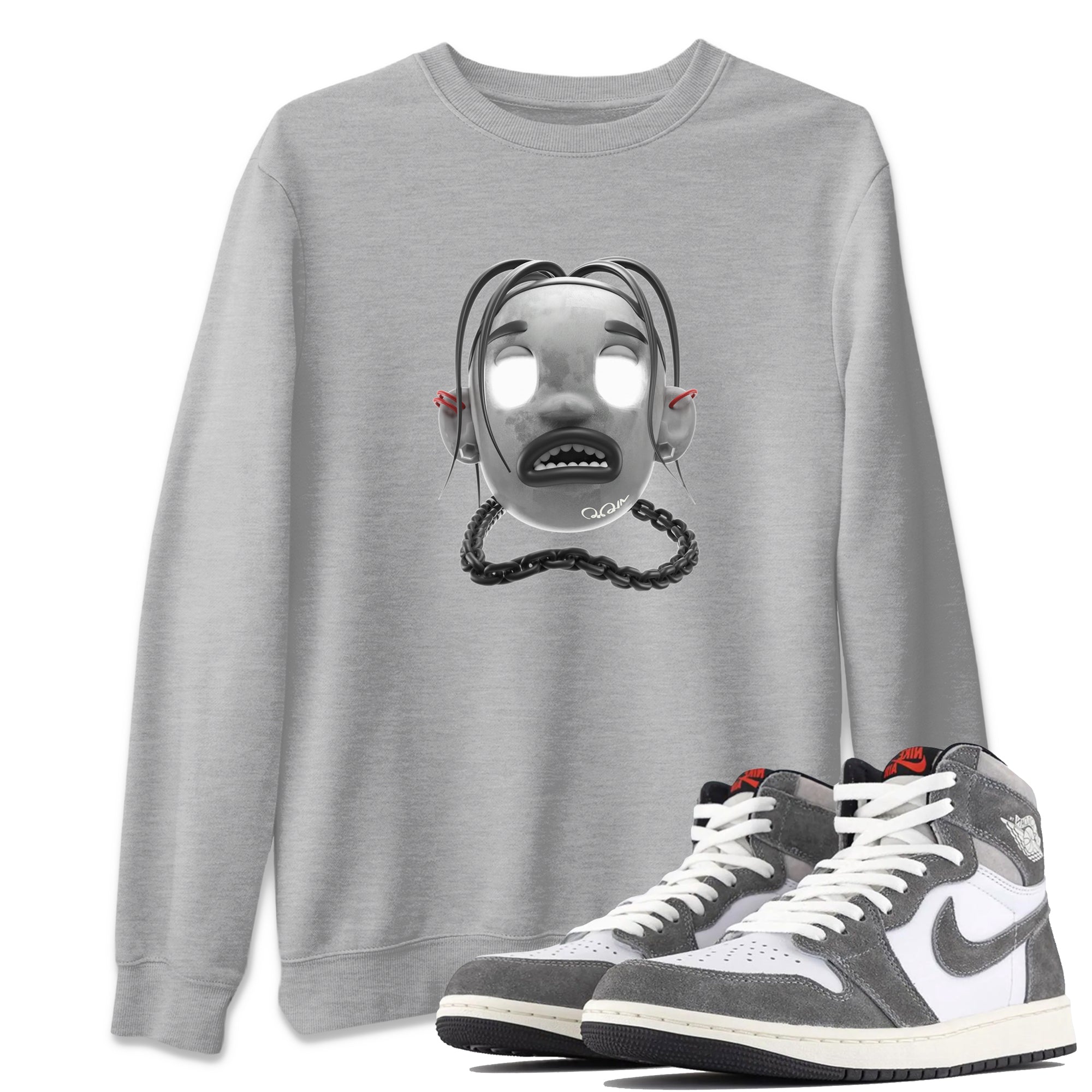 Goosebumps Boy Unisex Tops - Air Jordan 1 Washed Heritage