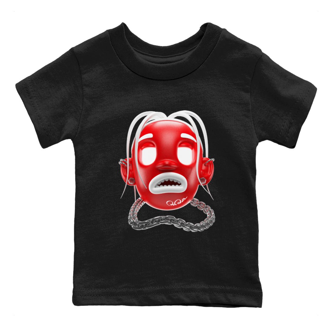 Goosebumps Boy Kids Tops - Air Jordan 12 Cherry