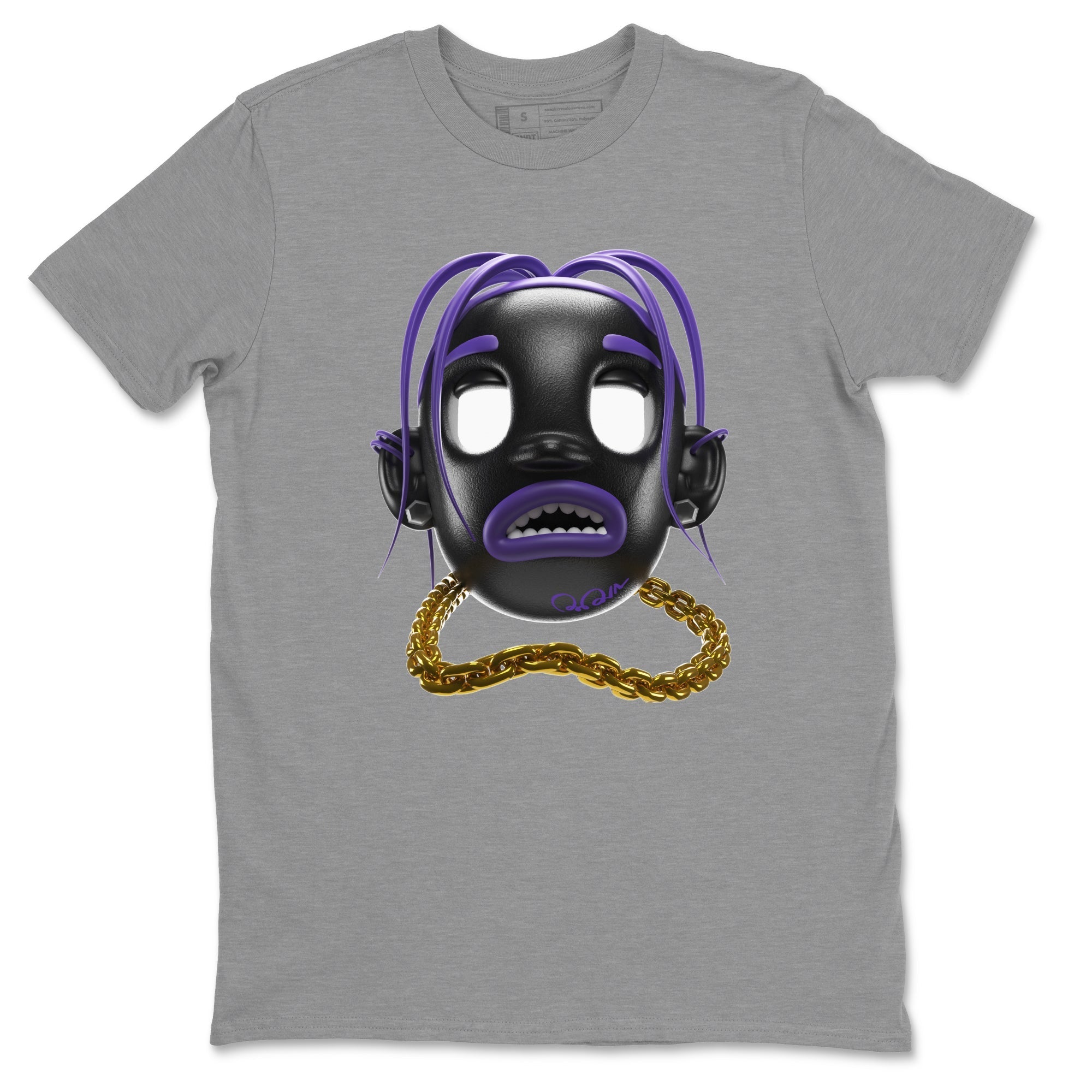 Goosebumps Boy Unisex Tops - Air Jordan 12 Field Purple