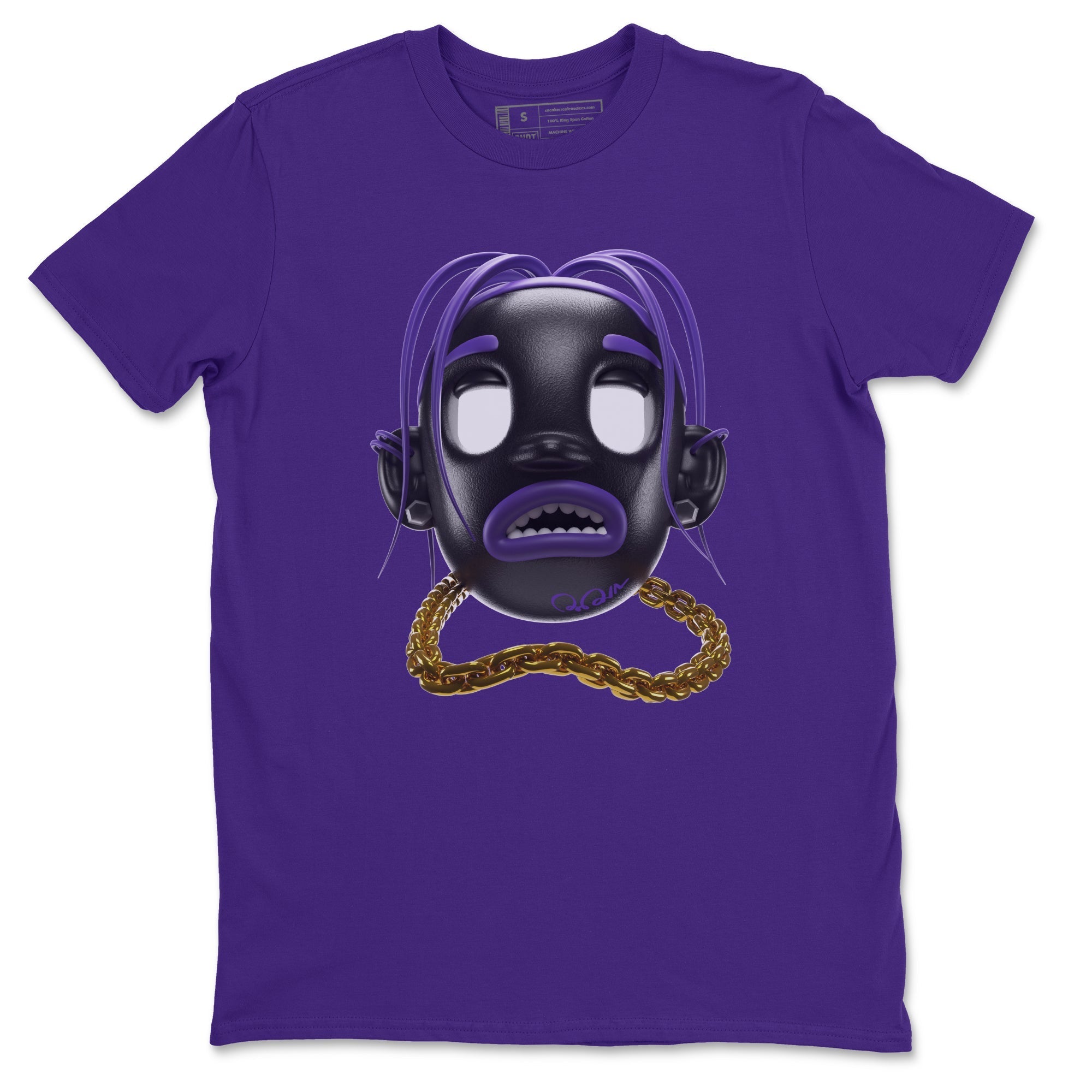 Goosebumps Boy Unisex Tops - Air Jordan 12 Field Purple