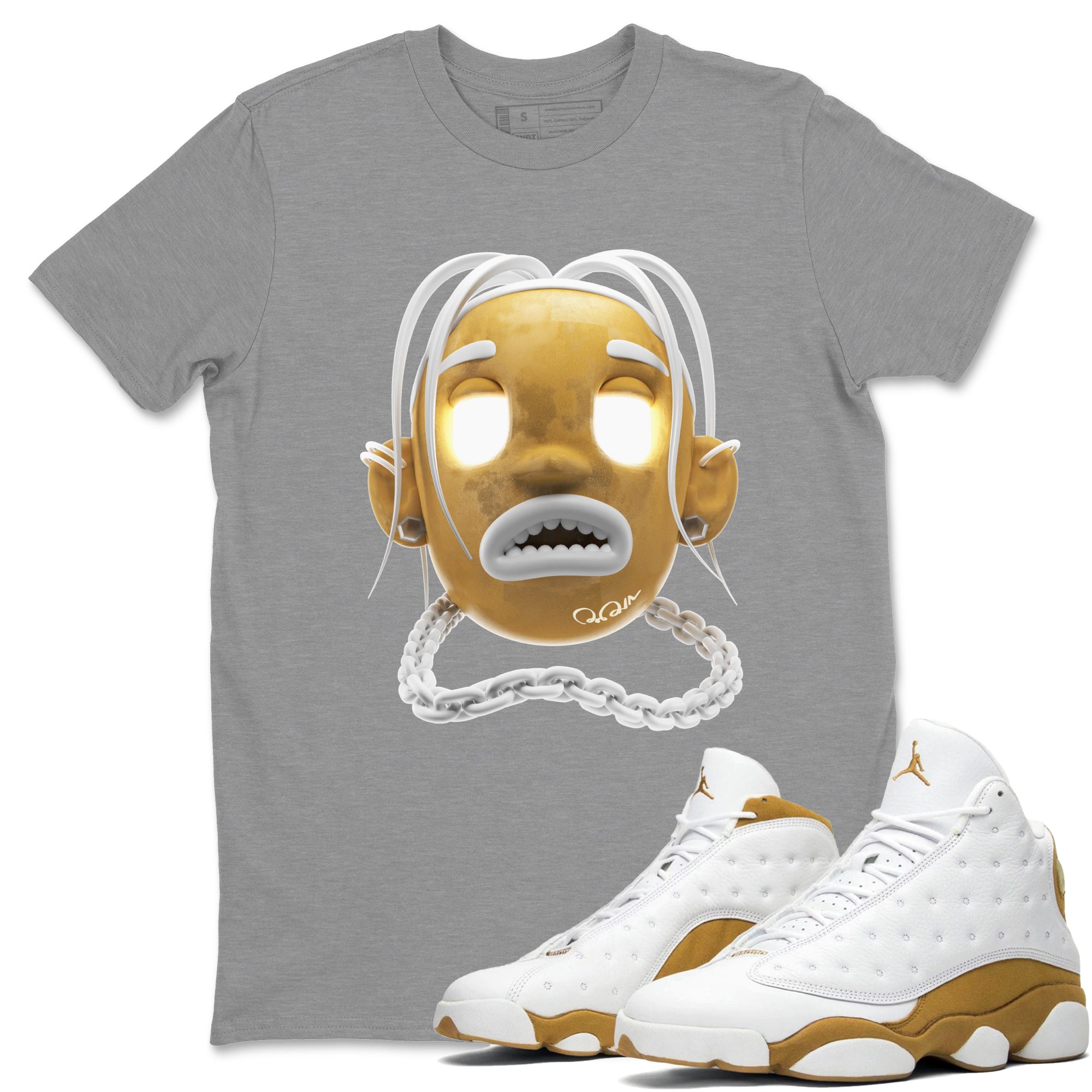 Goosebumps Boy Unisex Tops - Air Jordan 13 Wheat
