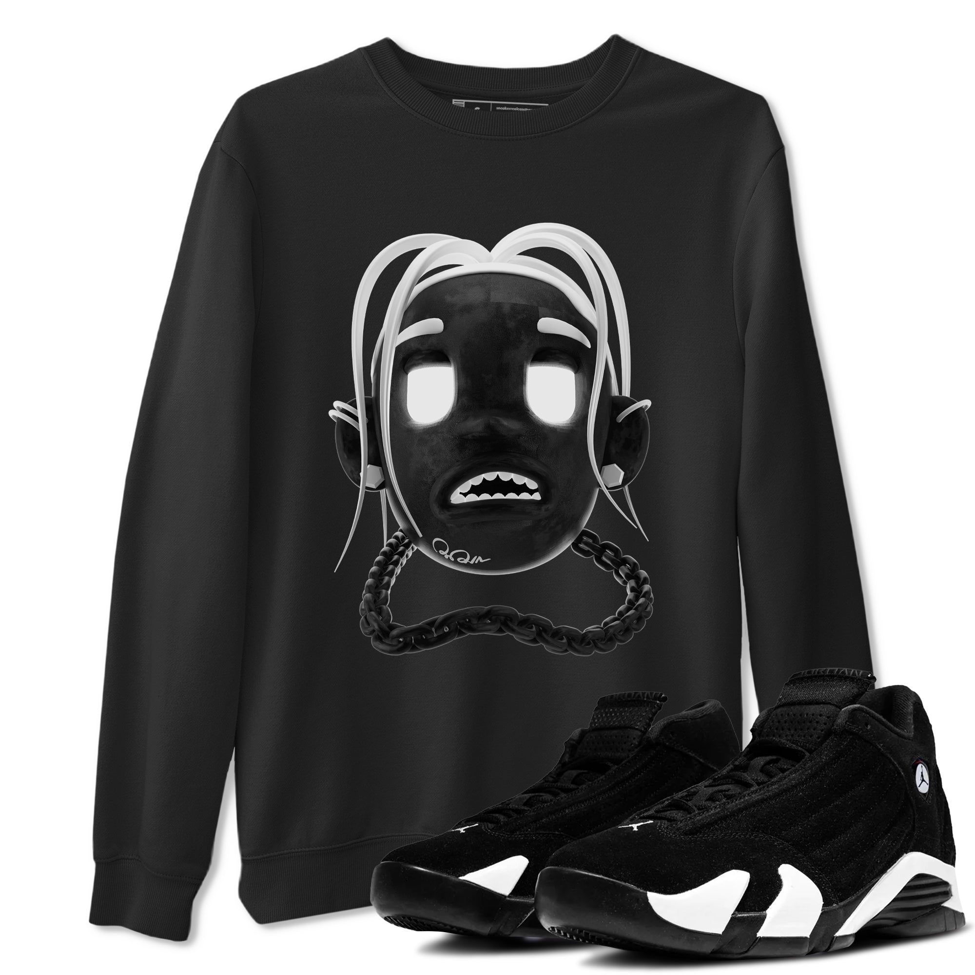 Goosebumps Boy snkmatch Tee - Air Jordan 14 Panda