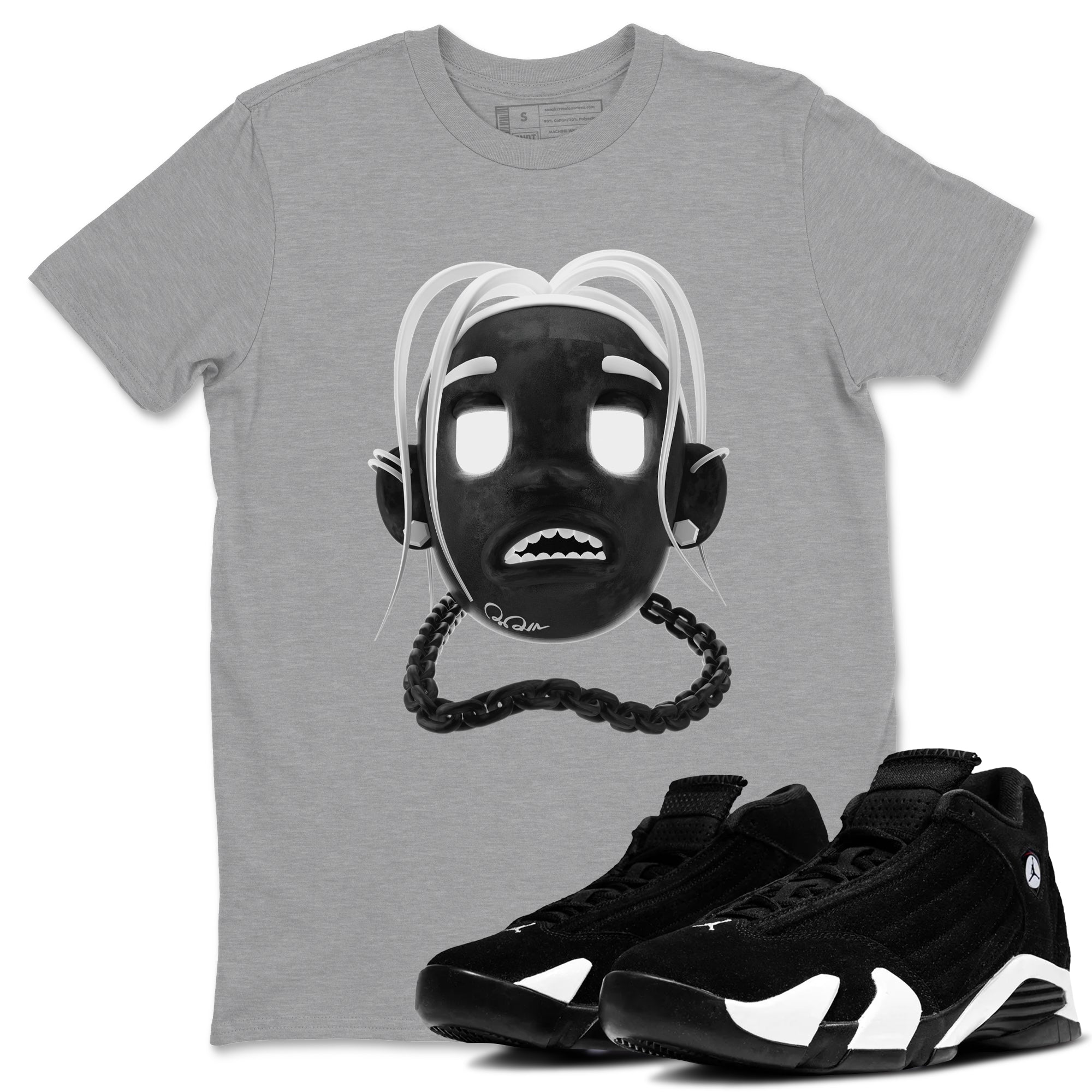 Goosebumps Boy snkmatch Tee - Air Jordan 14 Panda