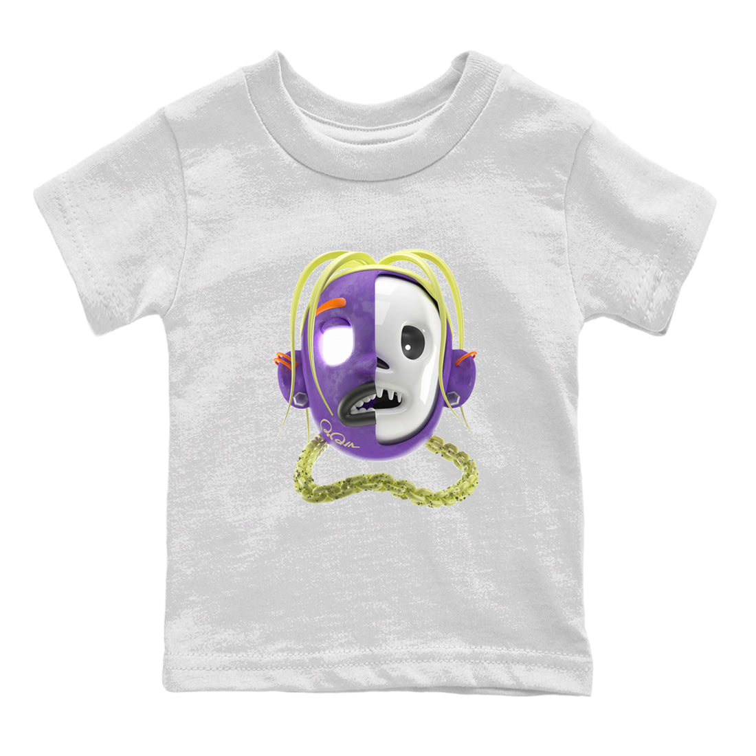 Goosebumps Boy snkmatch Tee Kids - Air Jordan 4 Canyon Purple