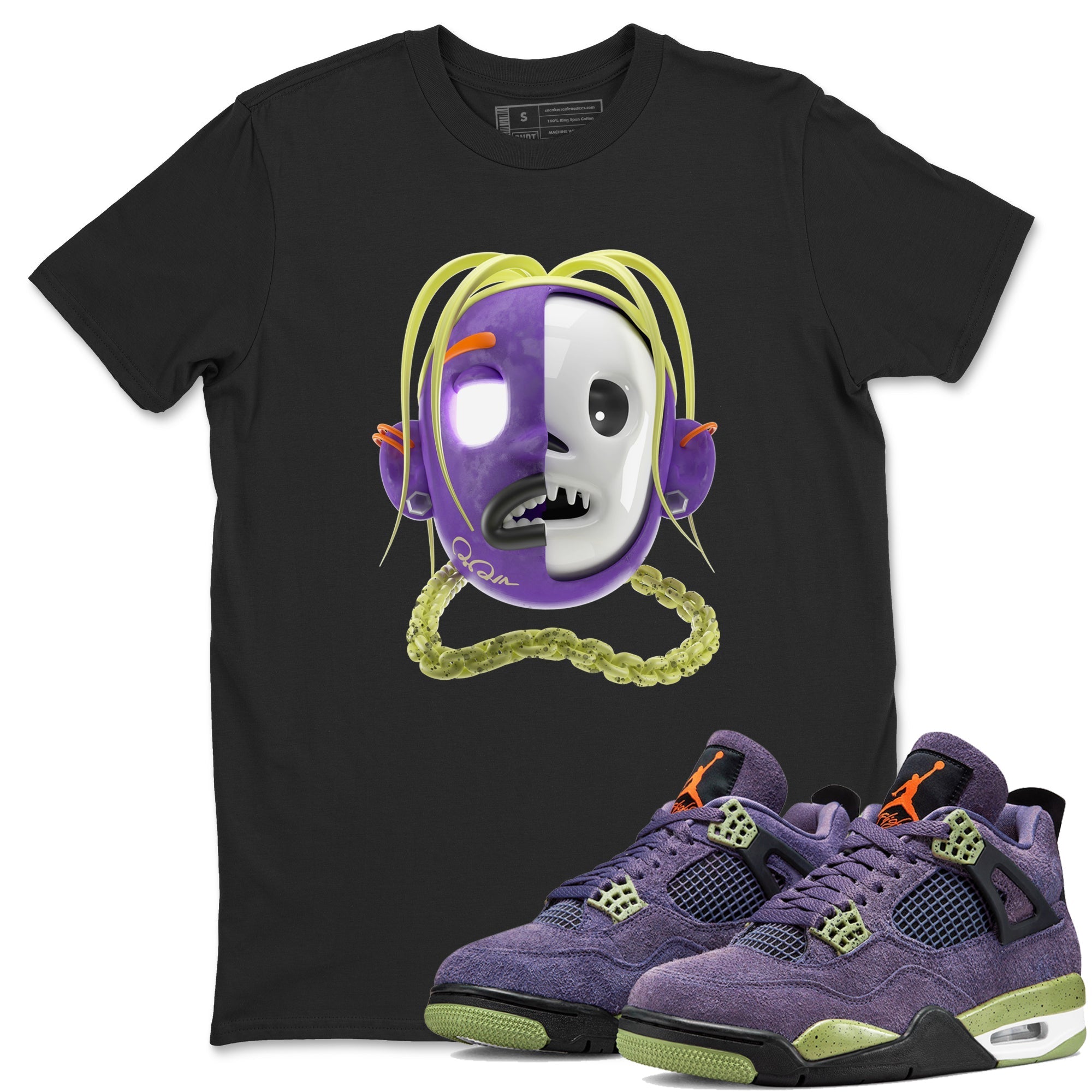 Goosebumps Boy snkmatch Tee - Air Jordan 4 Canyon Purple