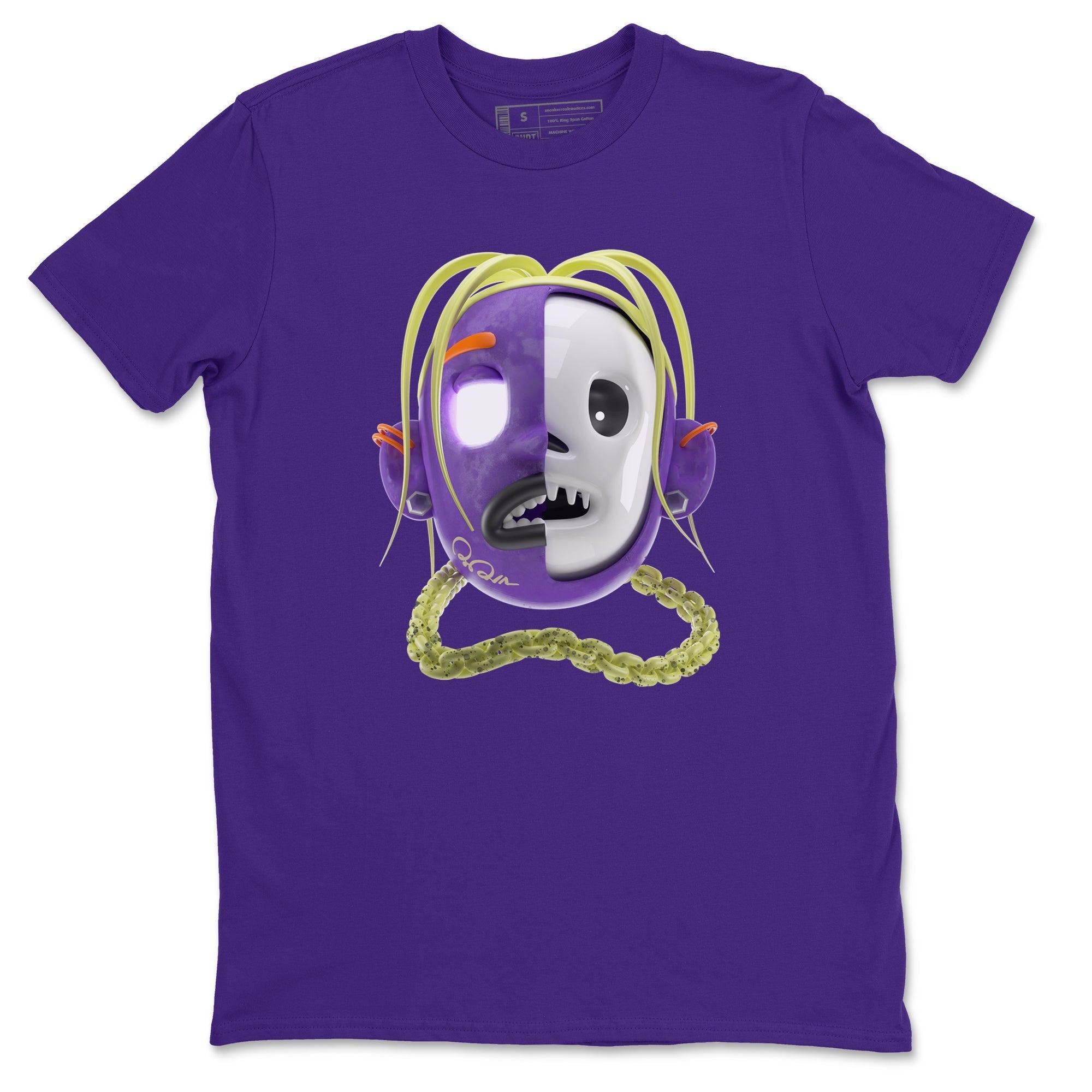 Goosebumps Boy snkmatch Tee - Air Jordan 4 Canyon Purple
