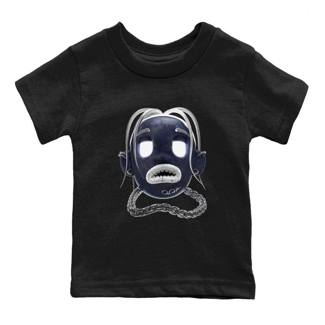 Goosebumps Boy Kids Tops - Air Jordan 5 Georgetown