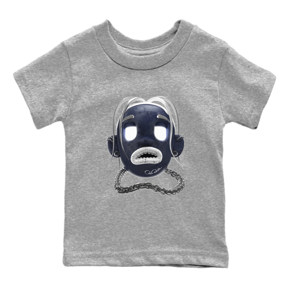 Goosebumps Boy Kids Tops - Air Jordan 5 Georgetown