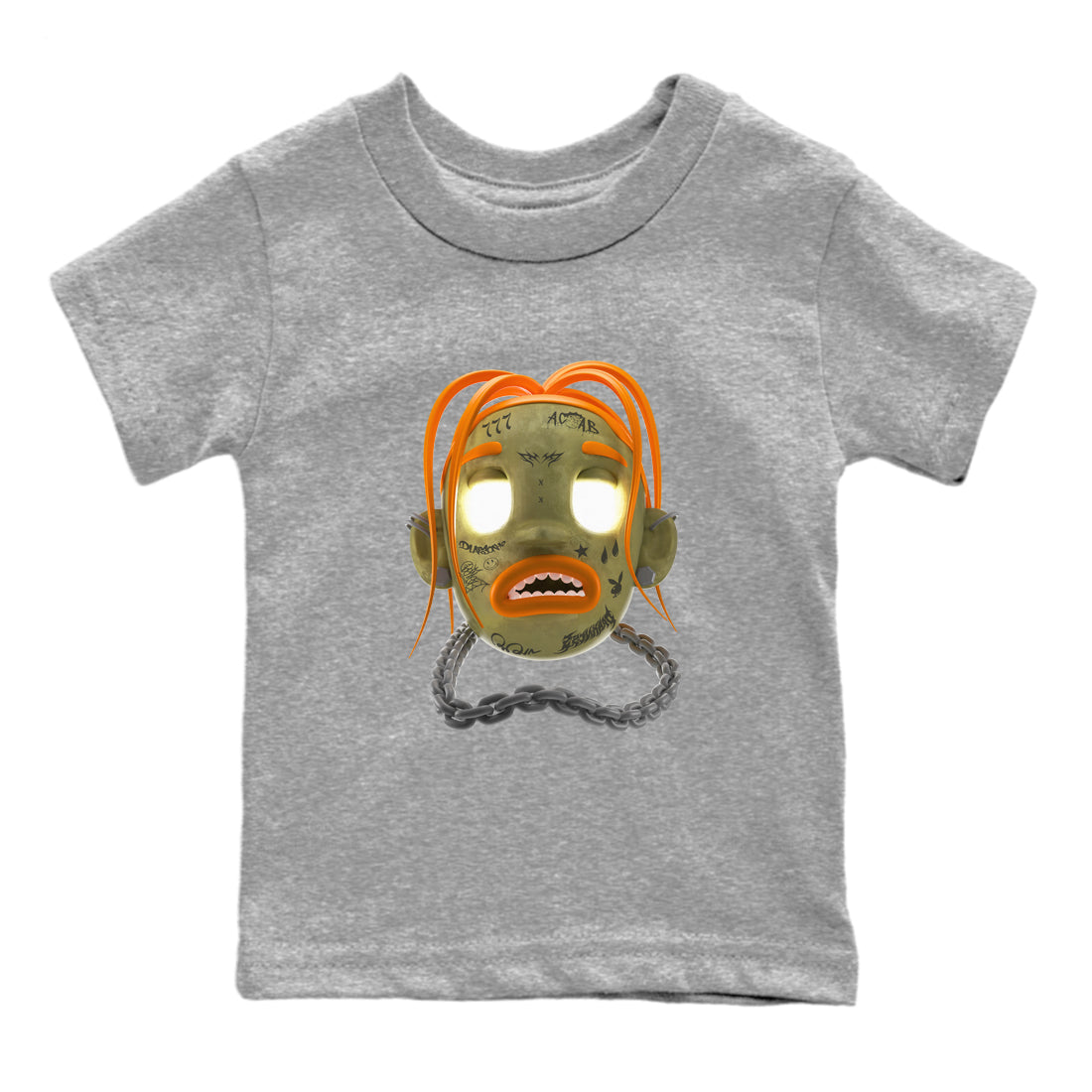 Goosebumps Boy snkmatch Tees Kids - Air Jordan 5 Olive