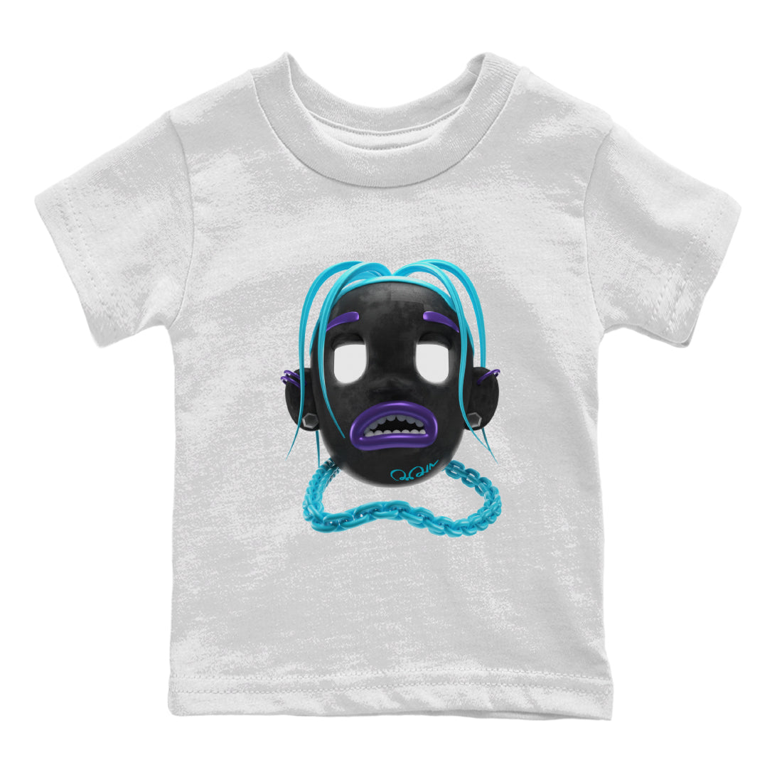 Goosebumps Boy Kids Tops - Air Jordan 6 Aqua