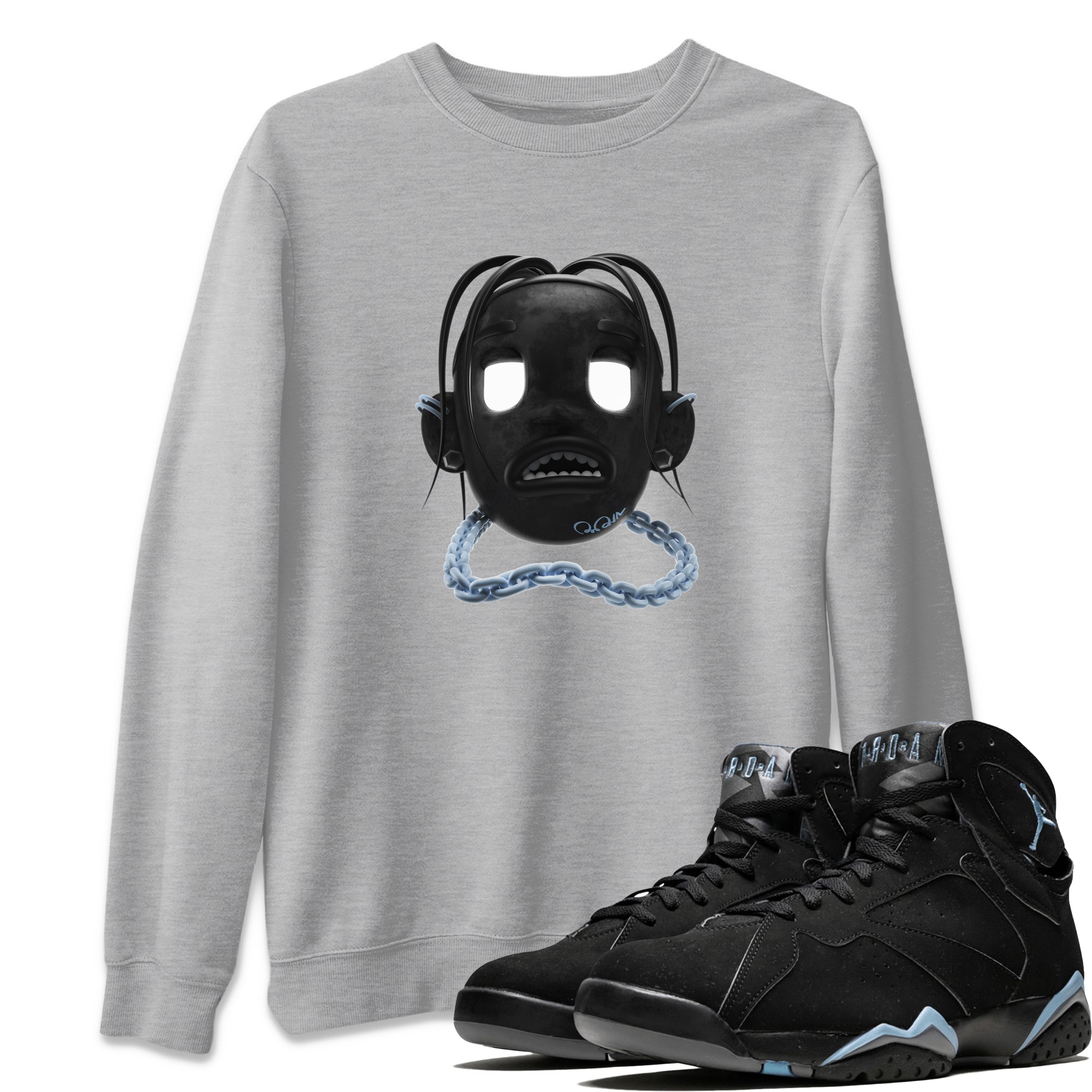 Goosebumps Boy Unisex Tops - Air Jordan 7 Chambray