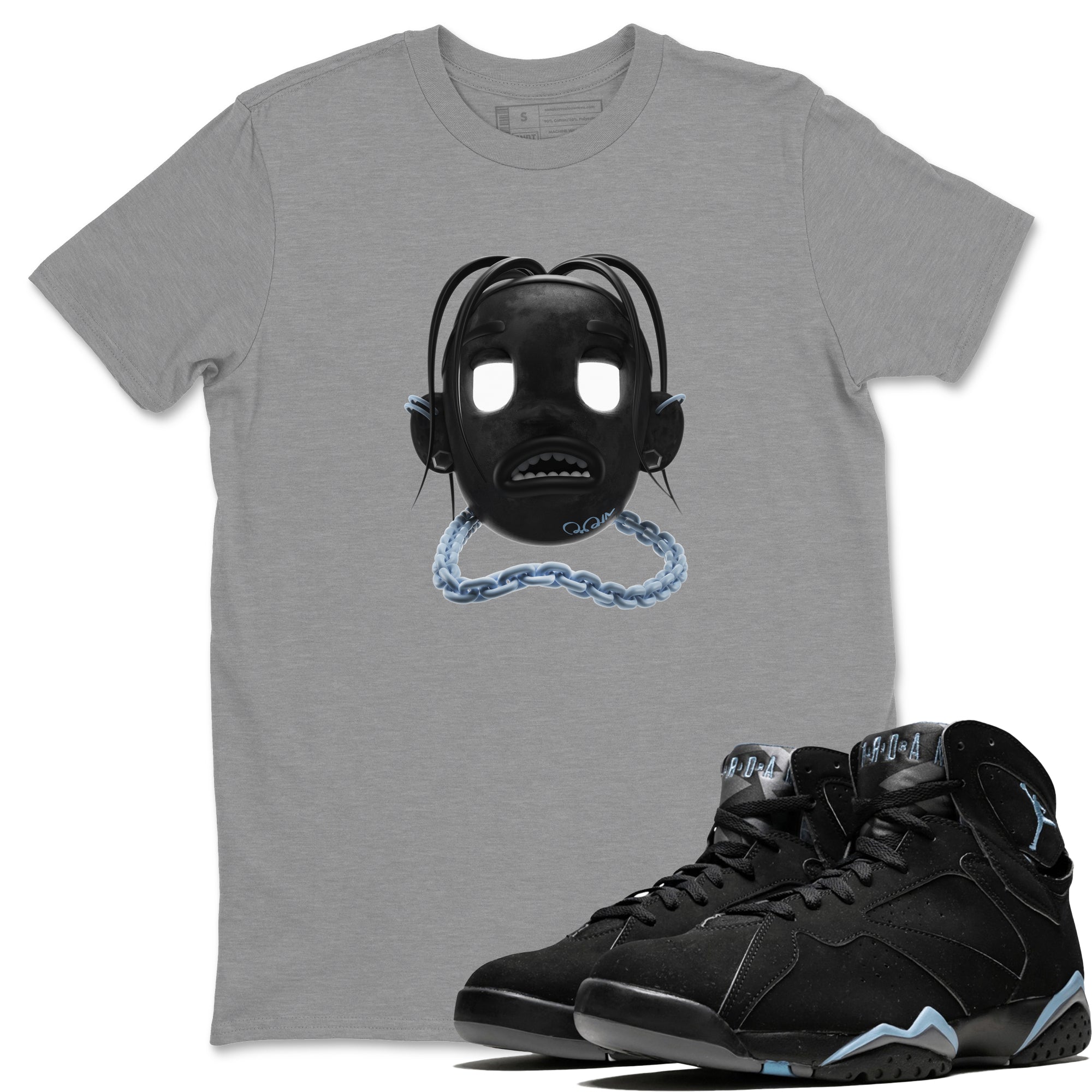 Goosebumps Boy Unisex Tops - Air Jordan 7 Chambray