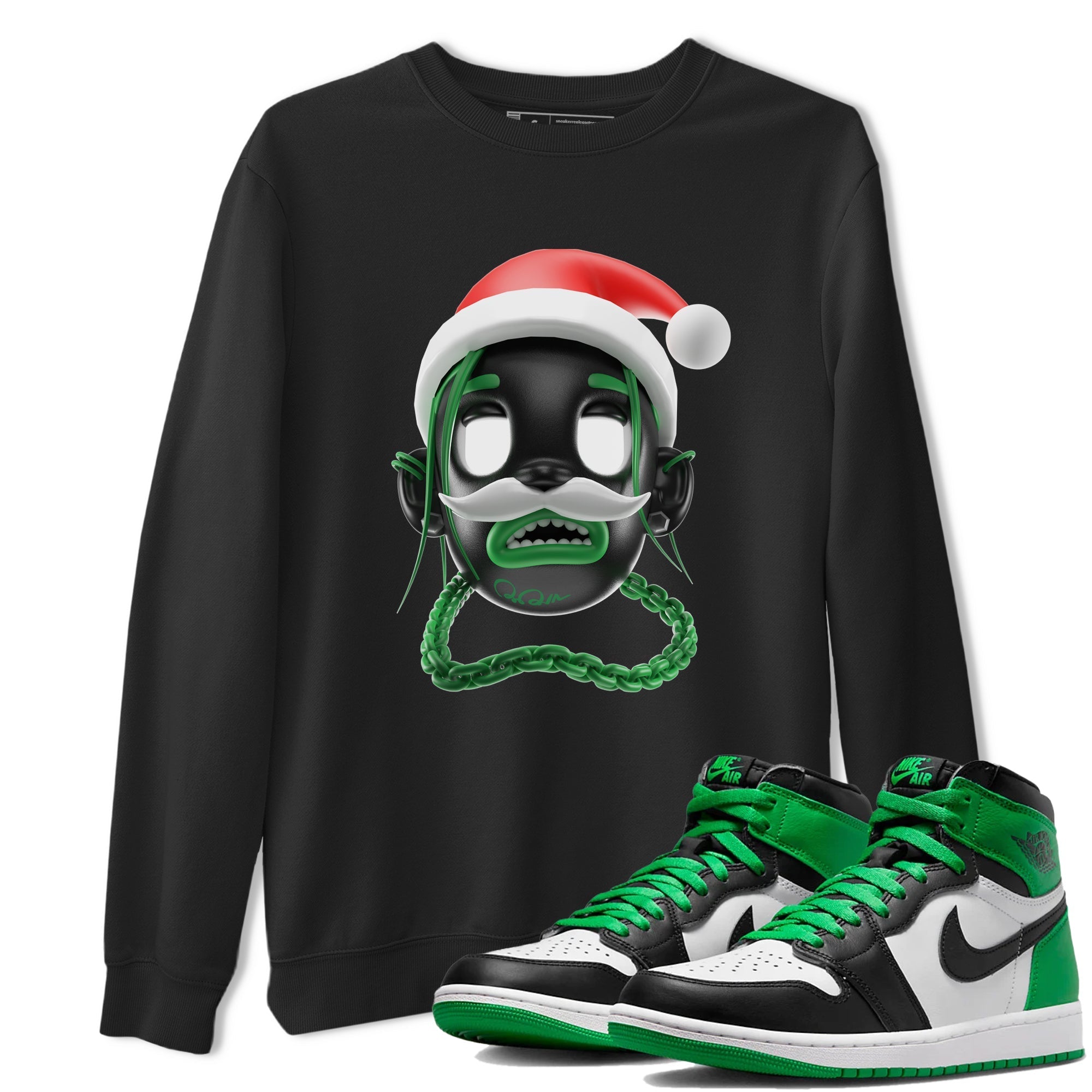 Goosebumps Boy Christmas Edition snkmatch Tee - Air Jordan 1 Celtics