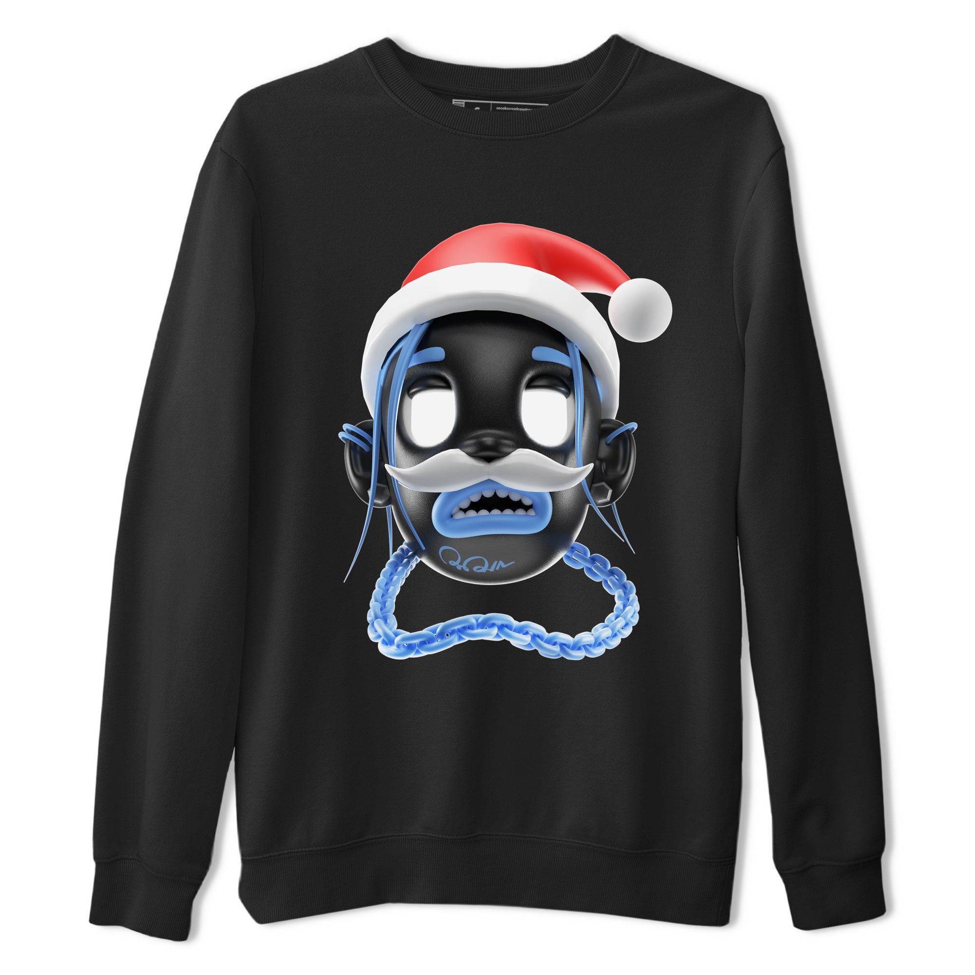 Goosebumps Boy Christmas Edition snkmatch Tee - Air Jordan 1 UNC Toe