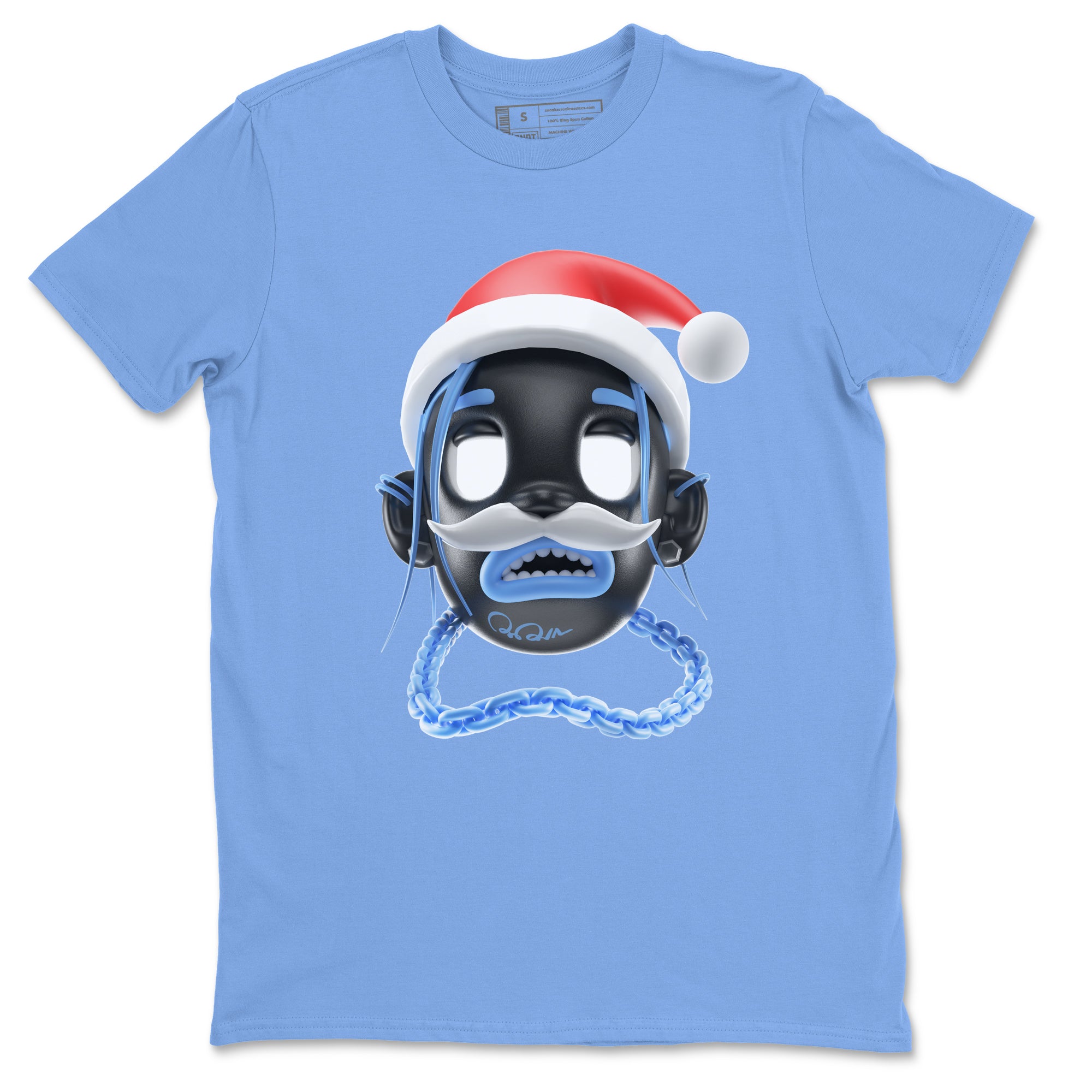 Goosebumps Boy Christmas Edition snkmatch Tee - Air Jordan 1 UNC Toe