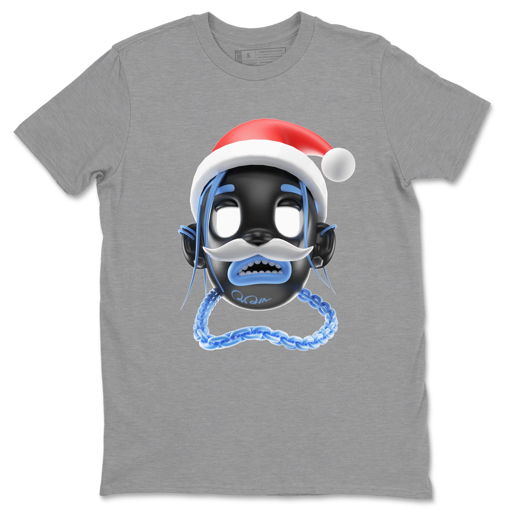 Goosebumps Boy Christmas Edition snkmatch Tee - Air Jordan 1 UNC Toe
