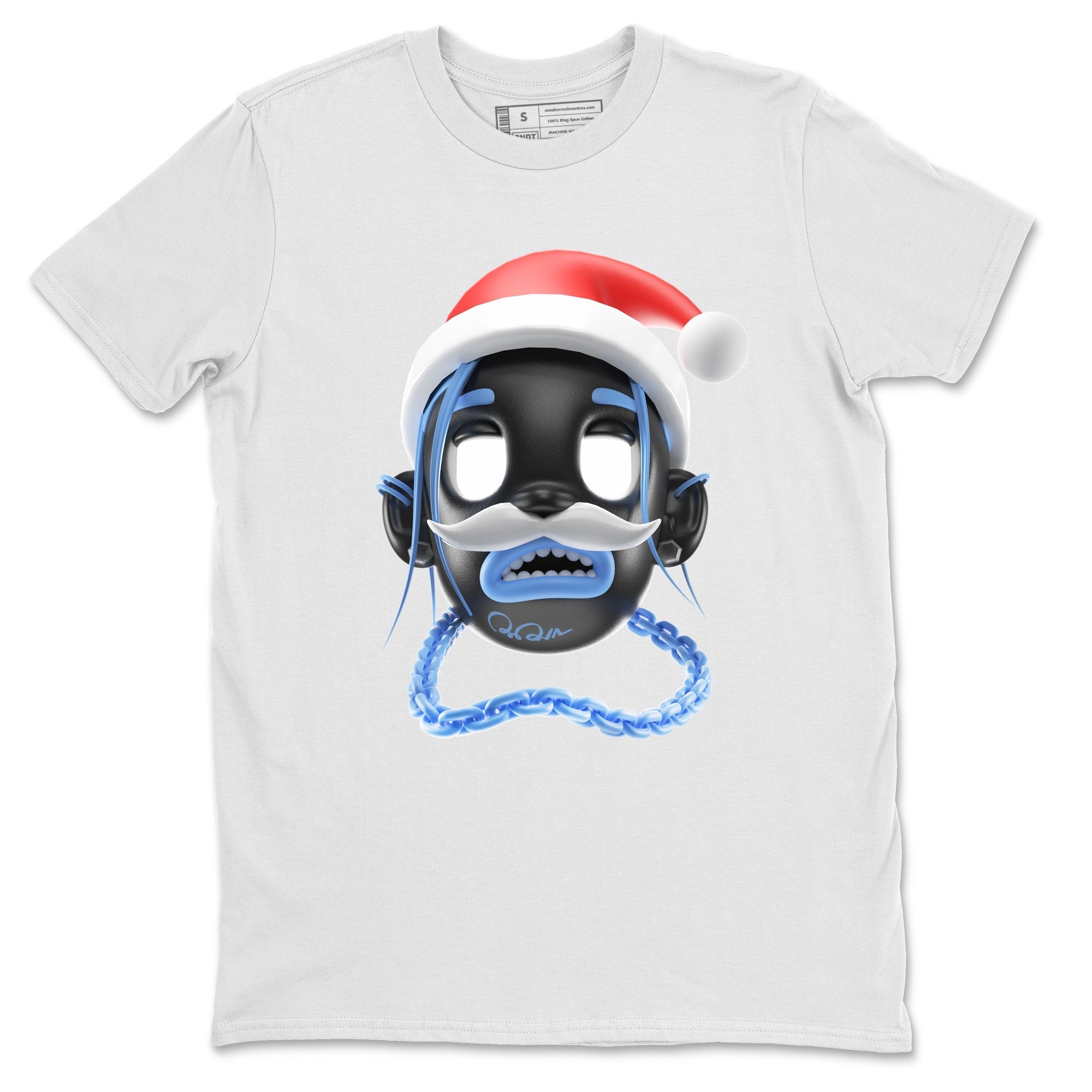 Goosebumps Boy Christmas Edition snkmatch Tee - Air Jordan 1 UNC Toe