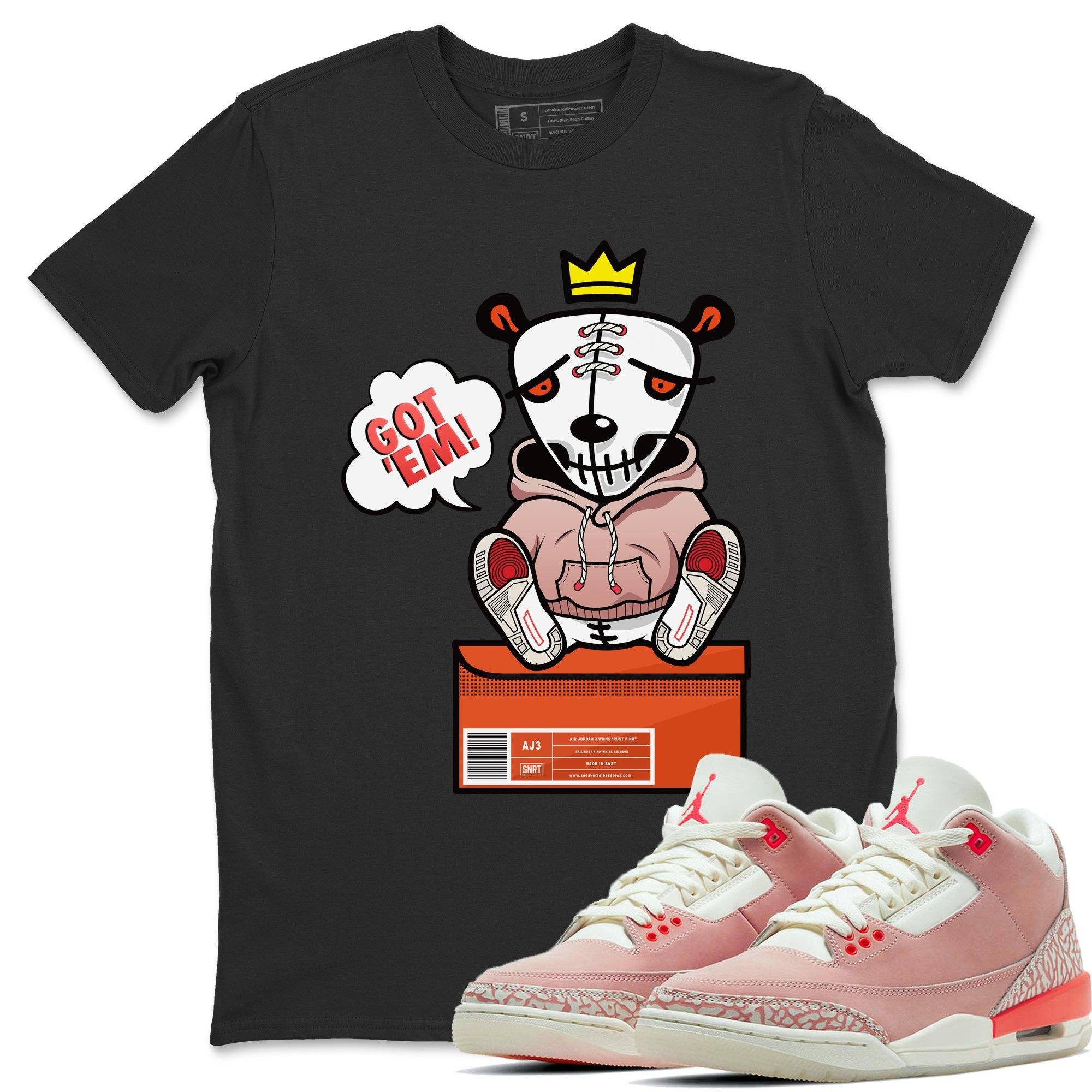 Got Em Unisex Tops - Air Jordan 3 Rust Pink