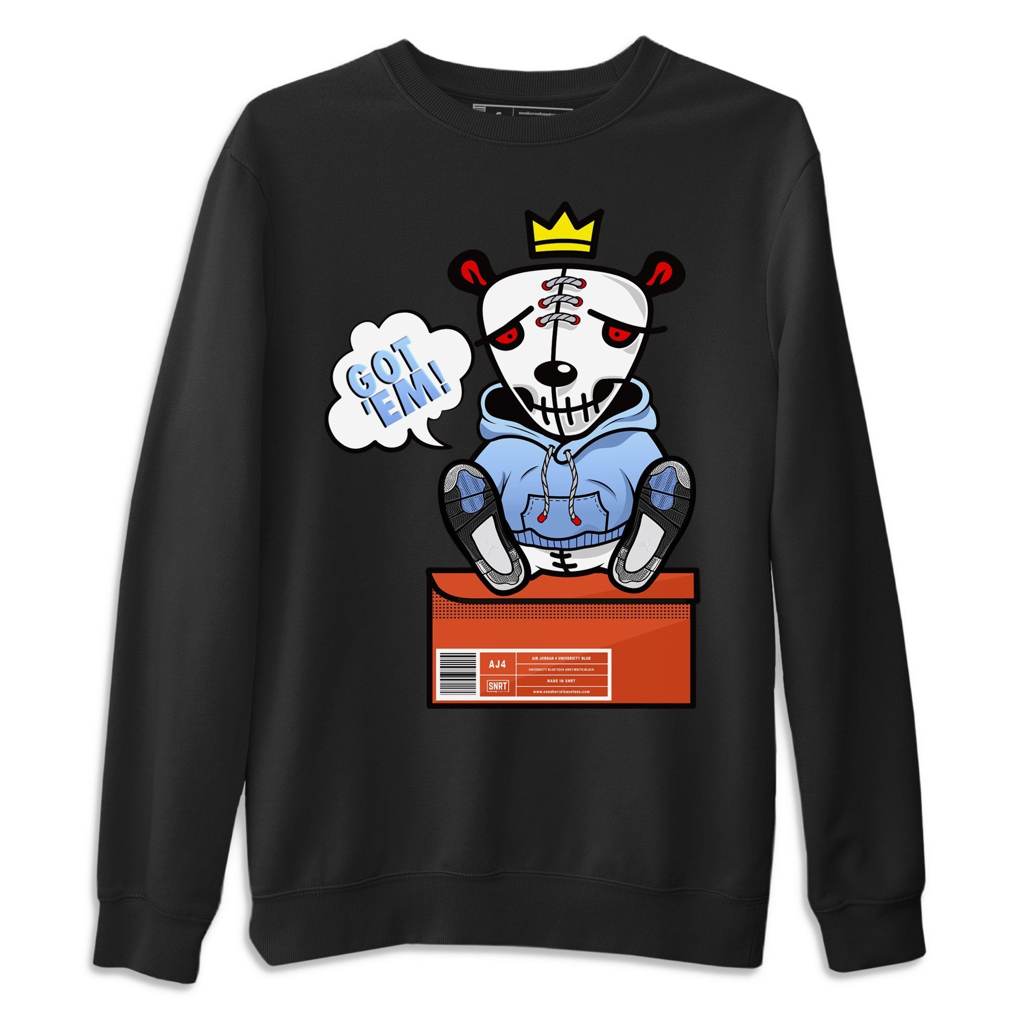 Got Em Unisex Tops - Air Jordan 4 University Blue
