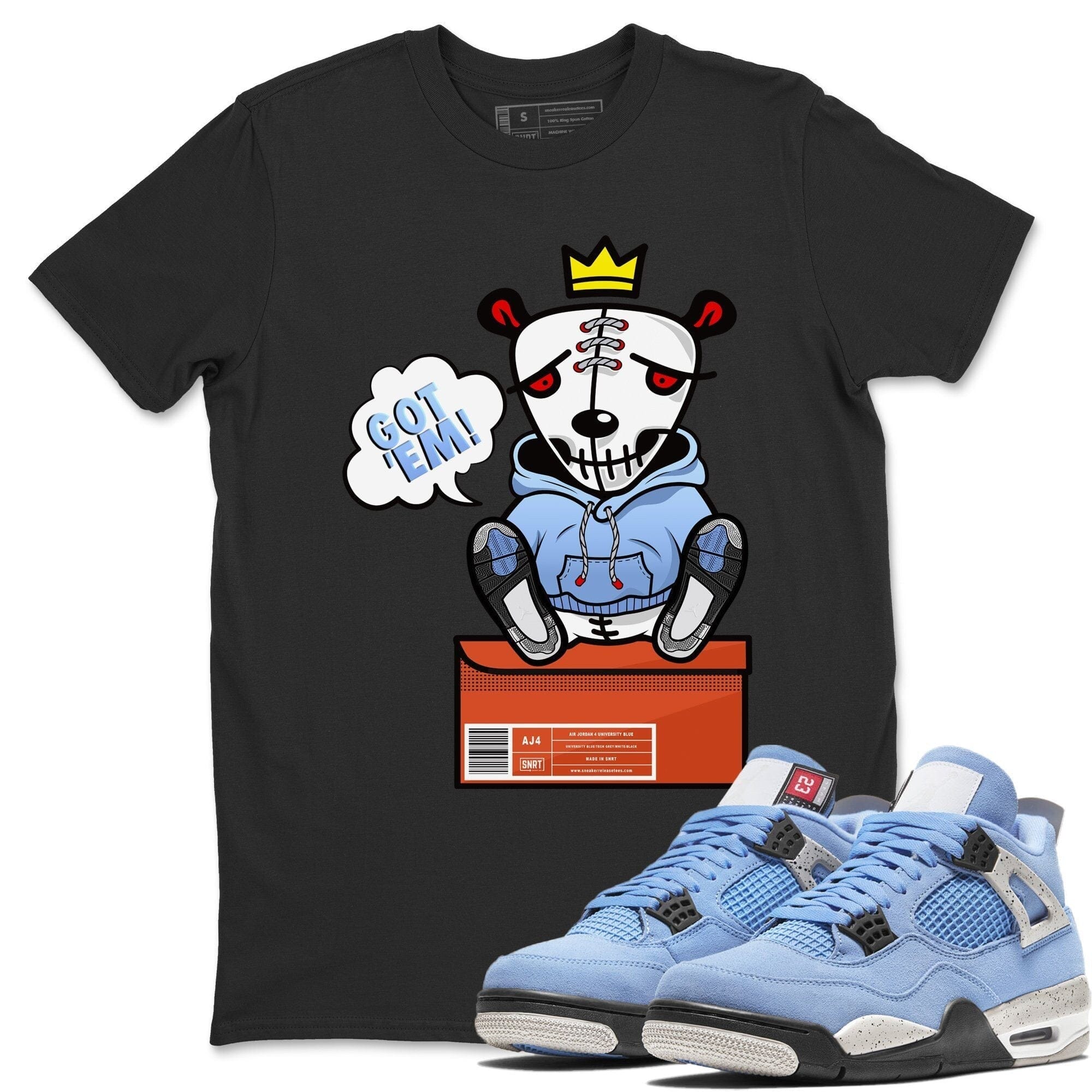 Got Em Unisex Tops - Air Jordan 4 University Blue