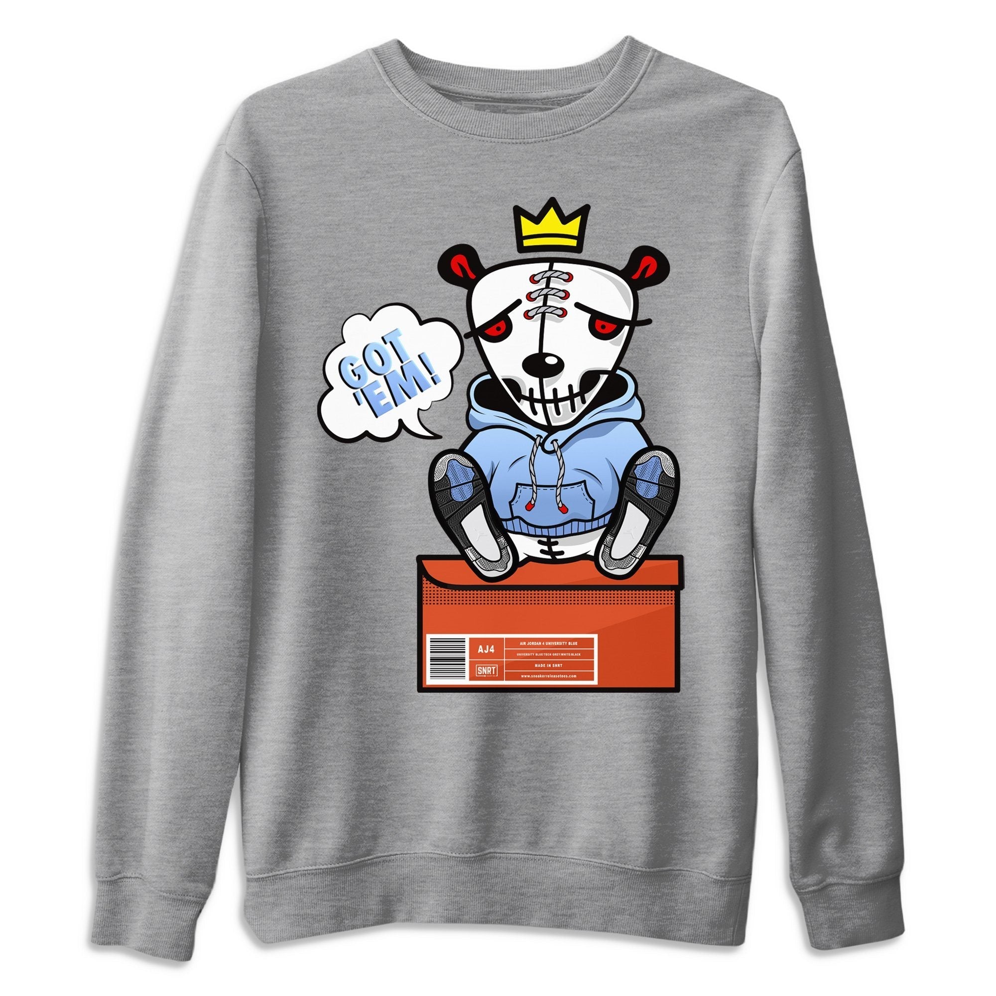 Got Em Unisex Tops - Air Jordan 4 University Blue