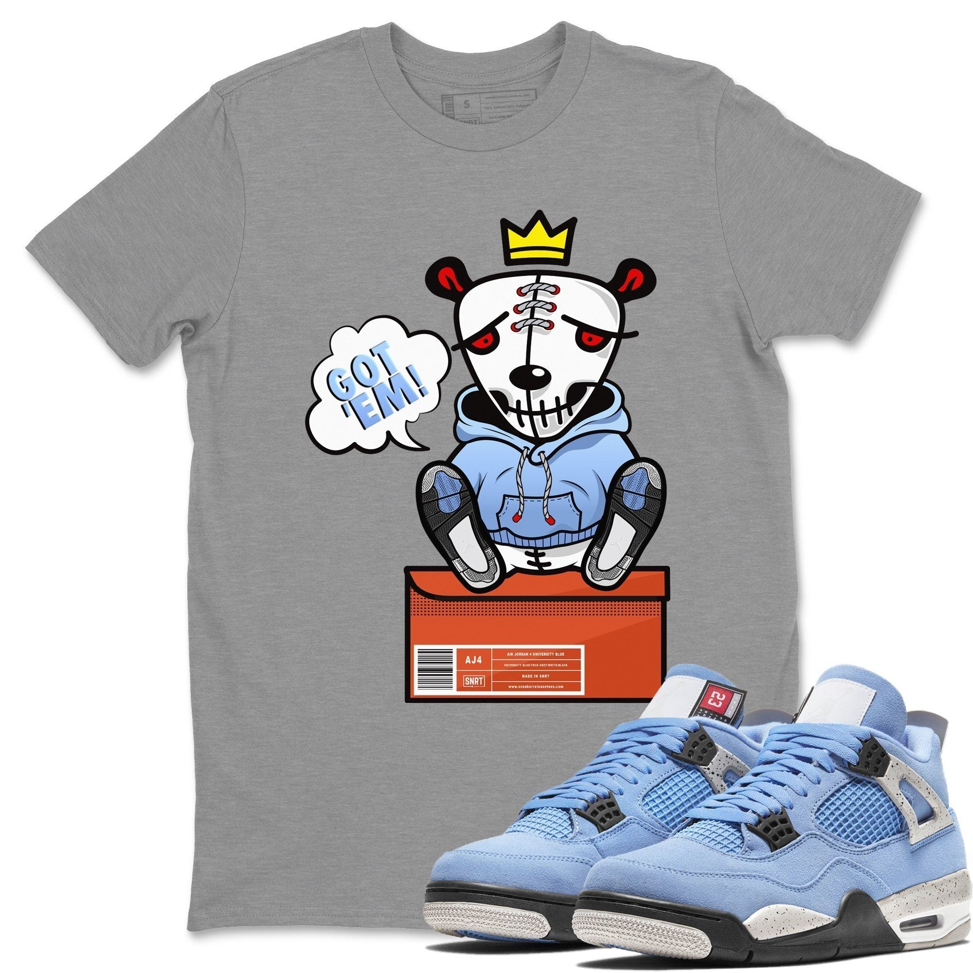 Got Em Unisex Tops - Air Jordan 4 University Blue