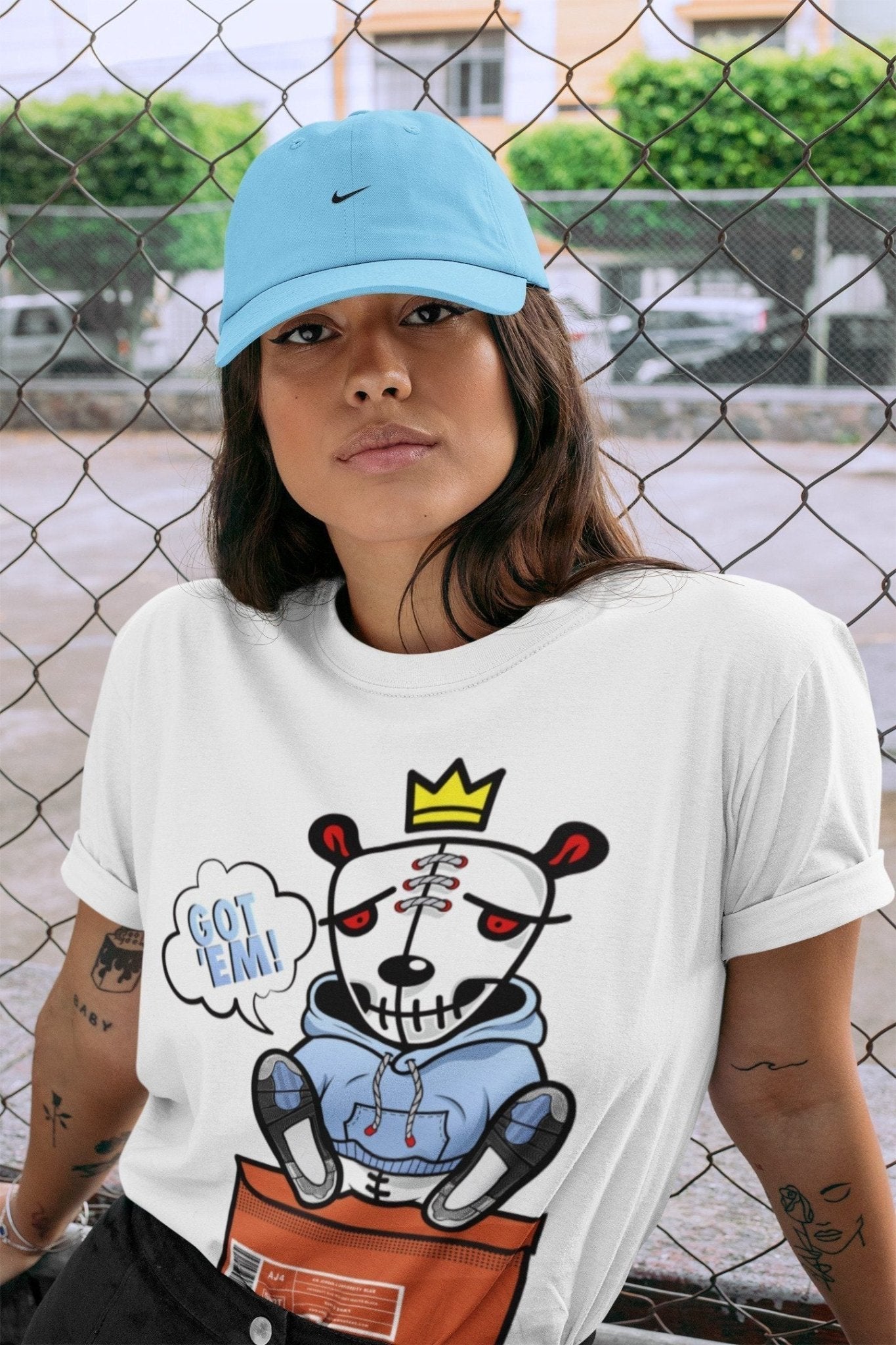 Got Em Unisex Tops - Air Jordan 4 University Blue