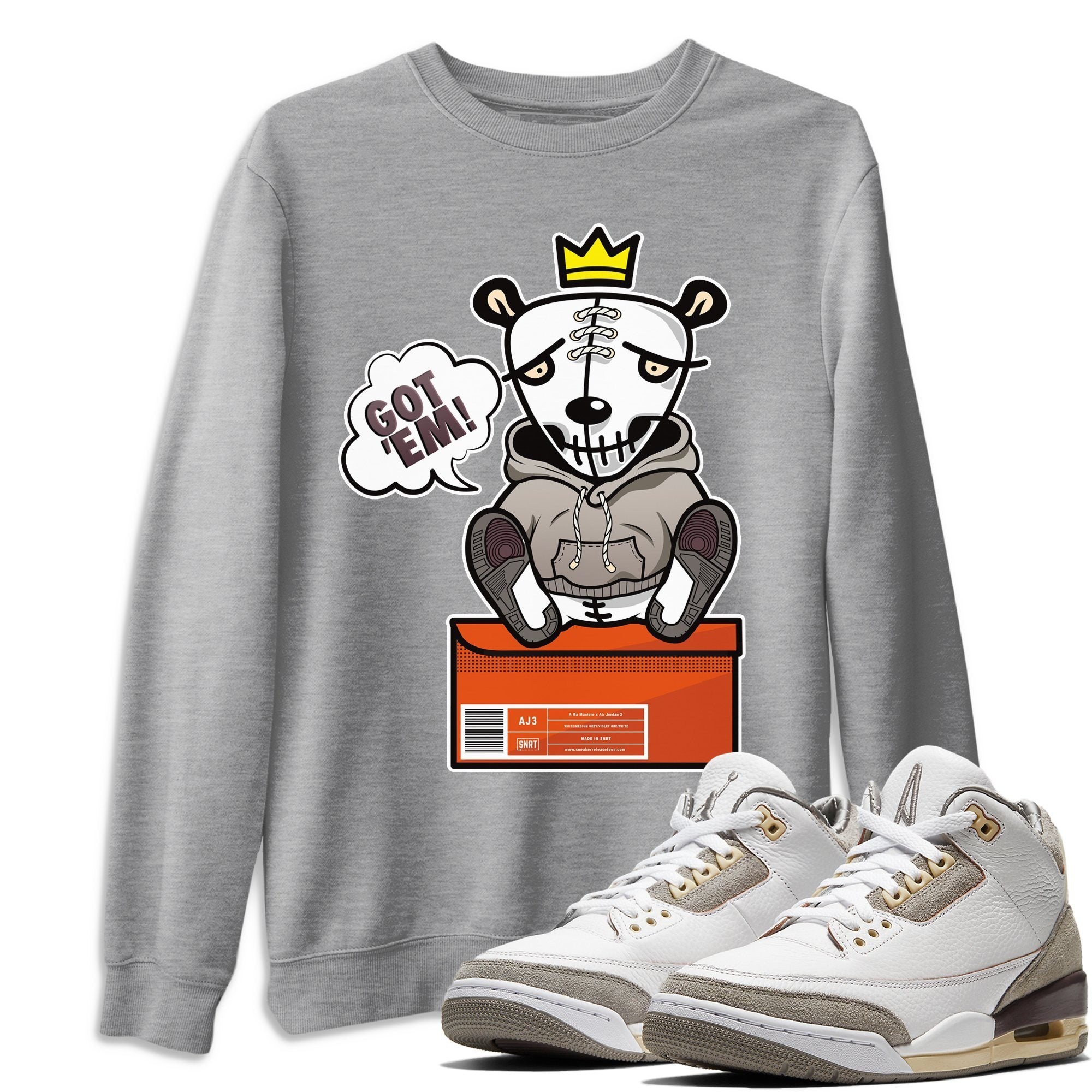 Got Em Unisex Tops - Air Jordan 3 A Ma Maniere