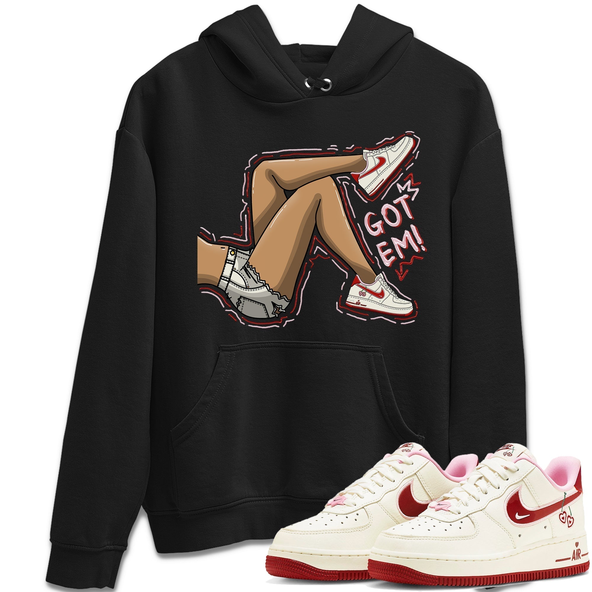 Got Em Legs Unisex Tops - Air Force 1 Valentines Day