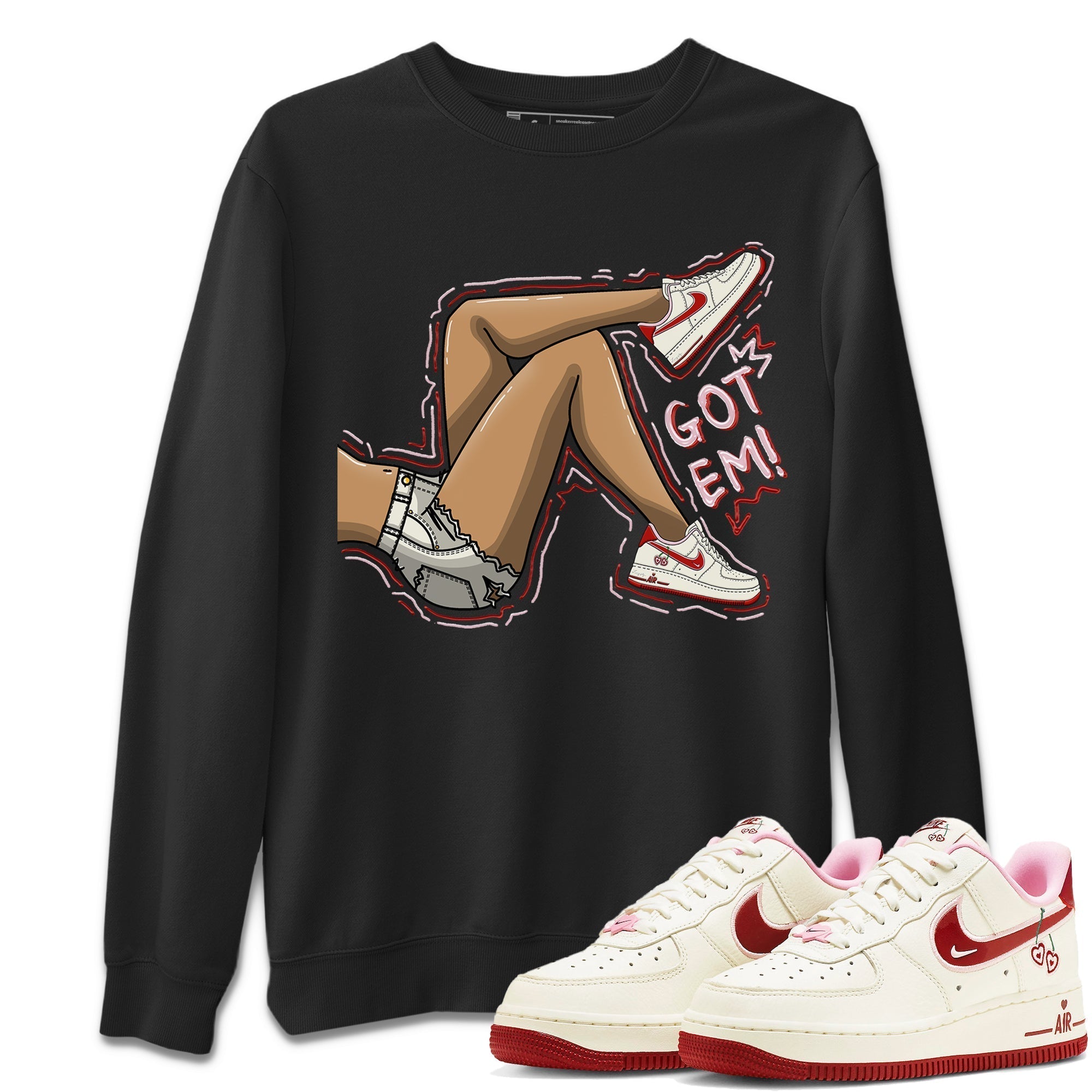 Got Em Legs Unisex Tops - Air Force 1 Valentines Day