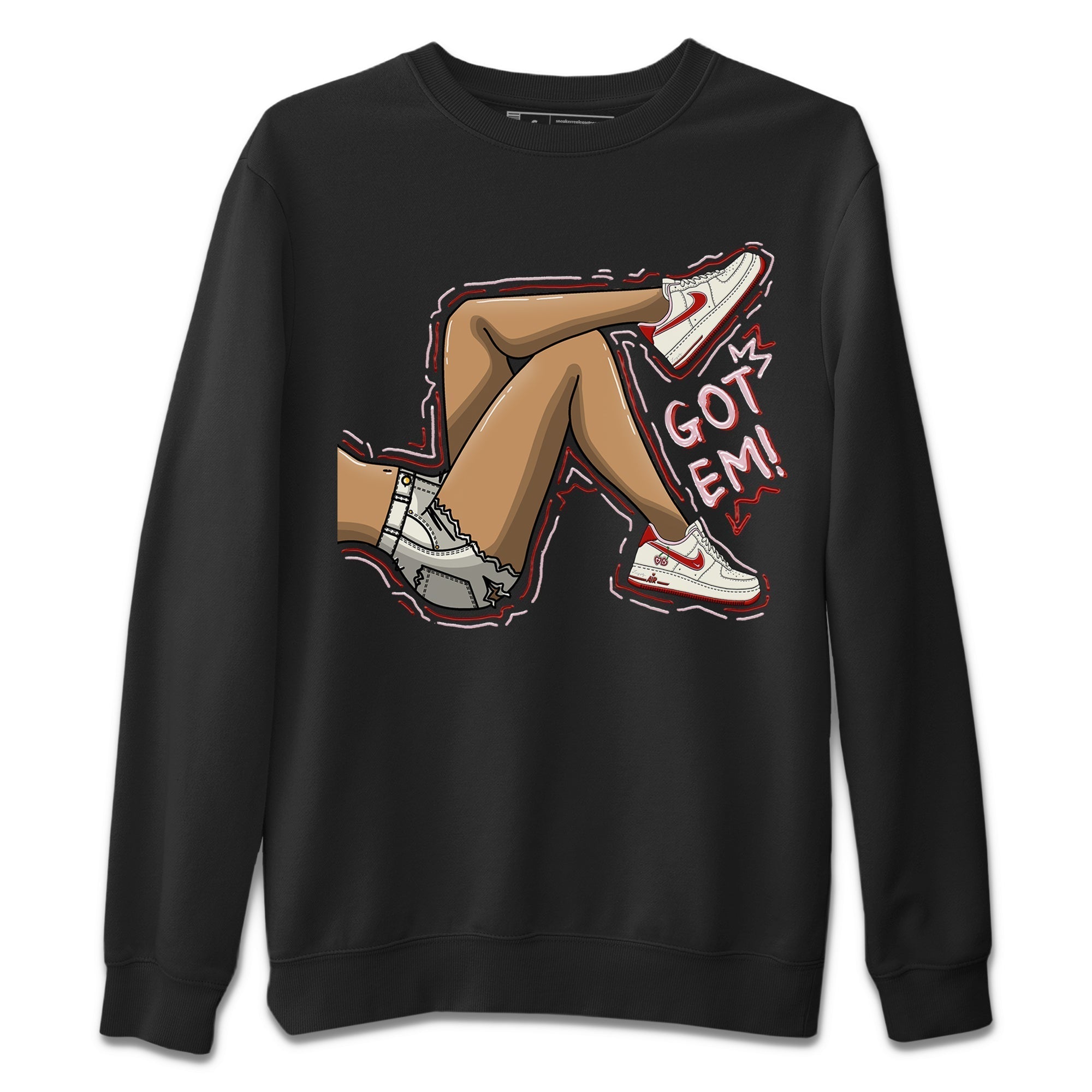 Got Em Legs Unisex Tops - Air Force 1 Valentines Day