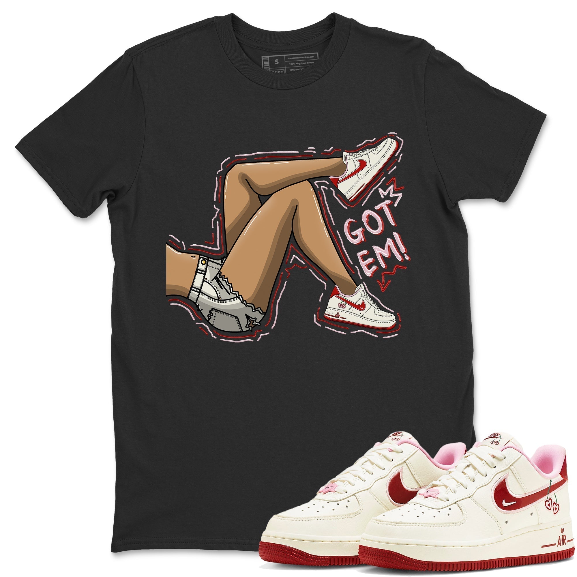 Got Em Legs Unisex Tops - Air Force 1 Valentines Day