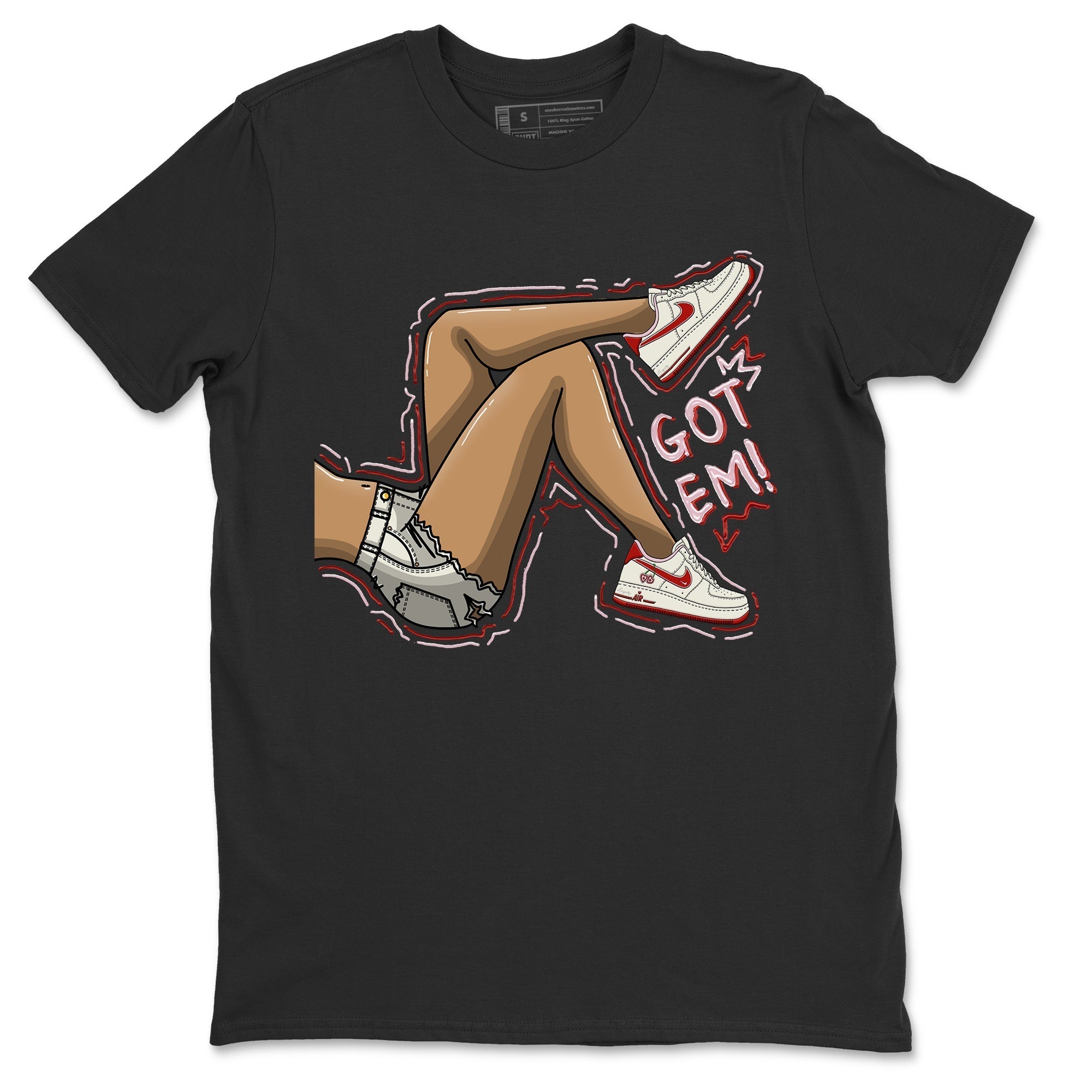 Got Em Legs Unisex Tops - Air Force 1 Valentines Day