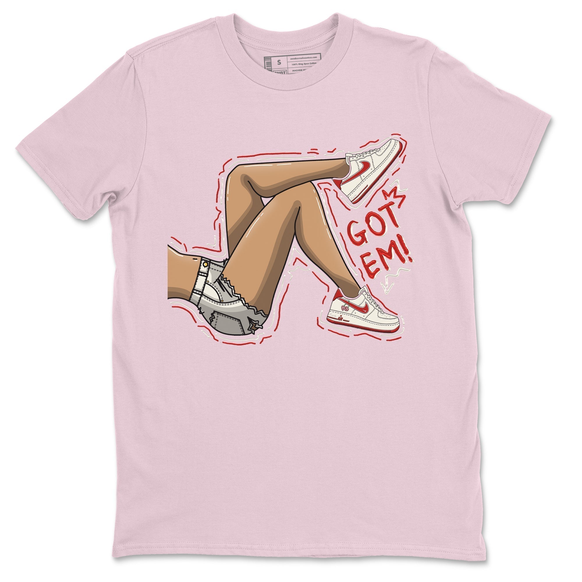 Got Em Legs Unisex Tops - Air Force 1 Valentines Day