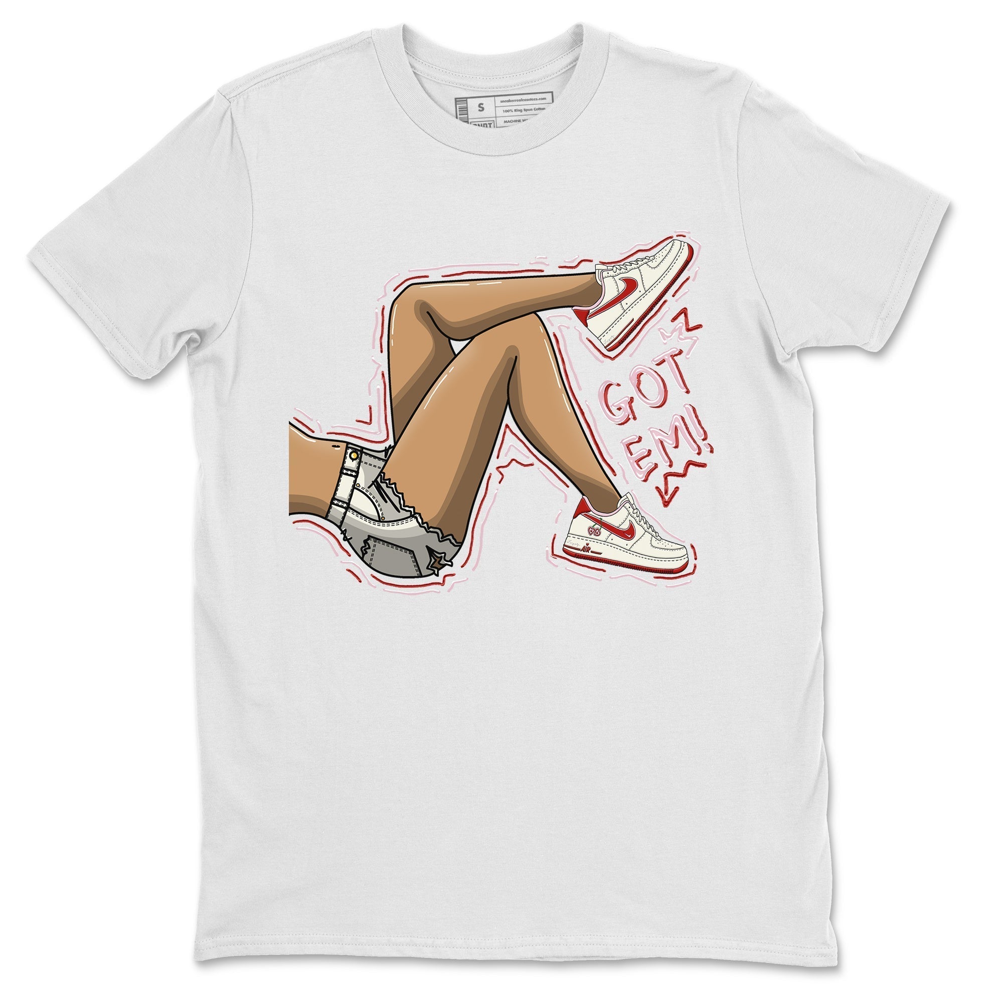 Got Em Legs Unisex Tops - Air Force 1 Valentines Day