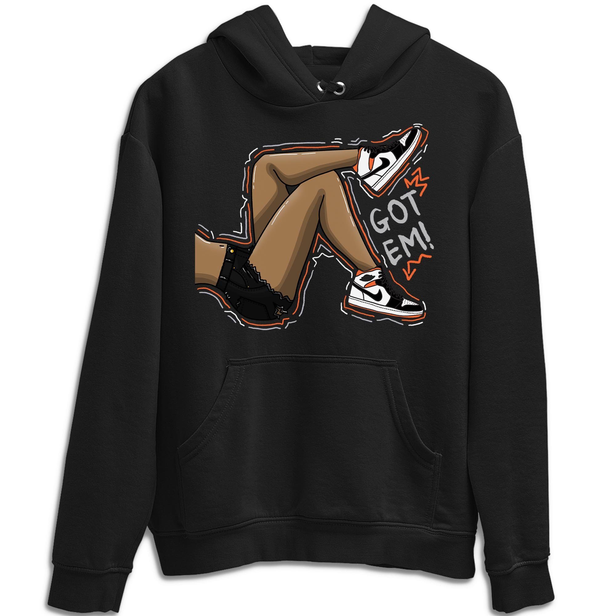 Got Em Legs Unisex Tops - Air Jordan 1 Electro Orange
